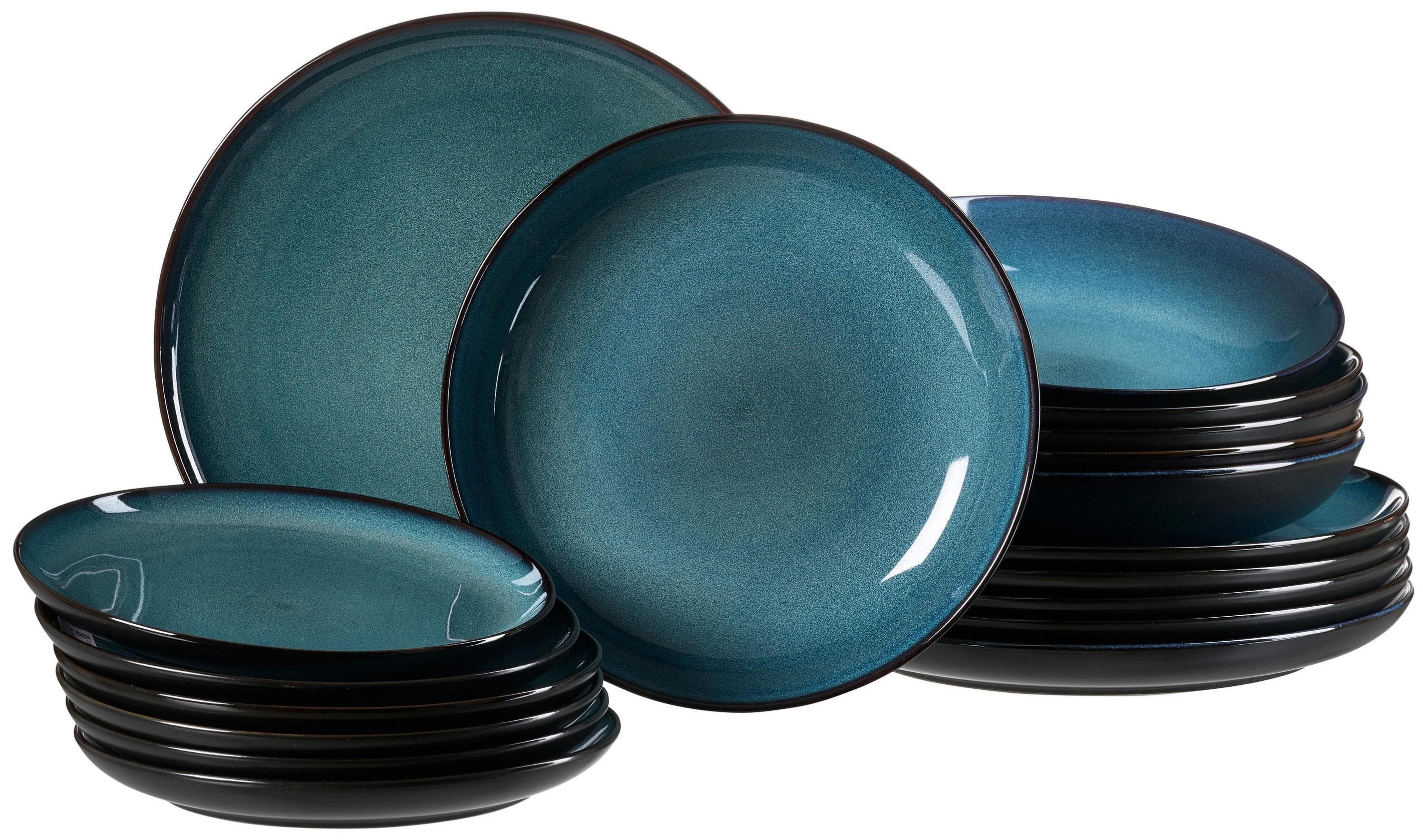 Tafelservice Ritzenhoff & Breker Bali Blau 18-tlg. Steinzeug