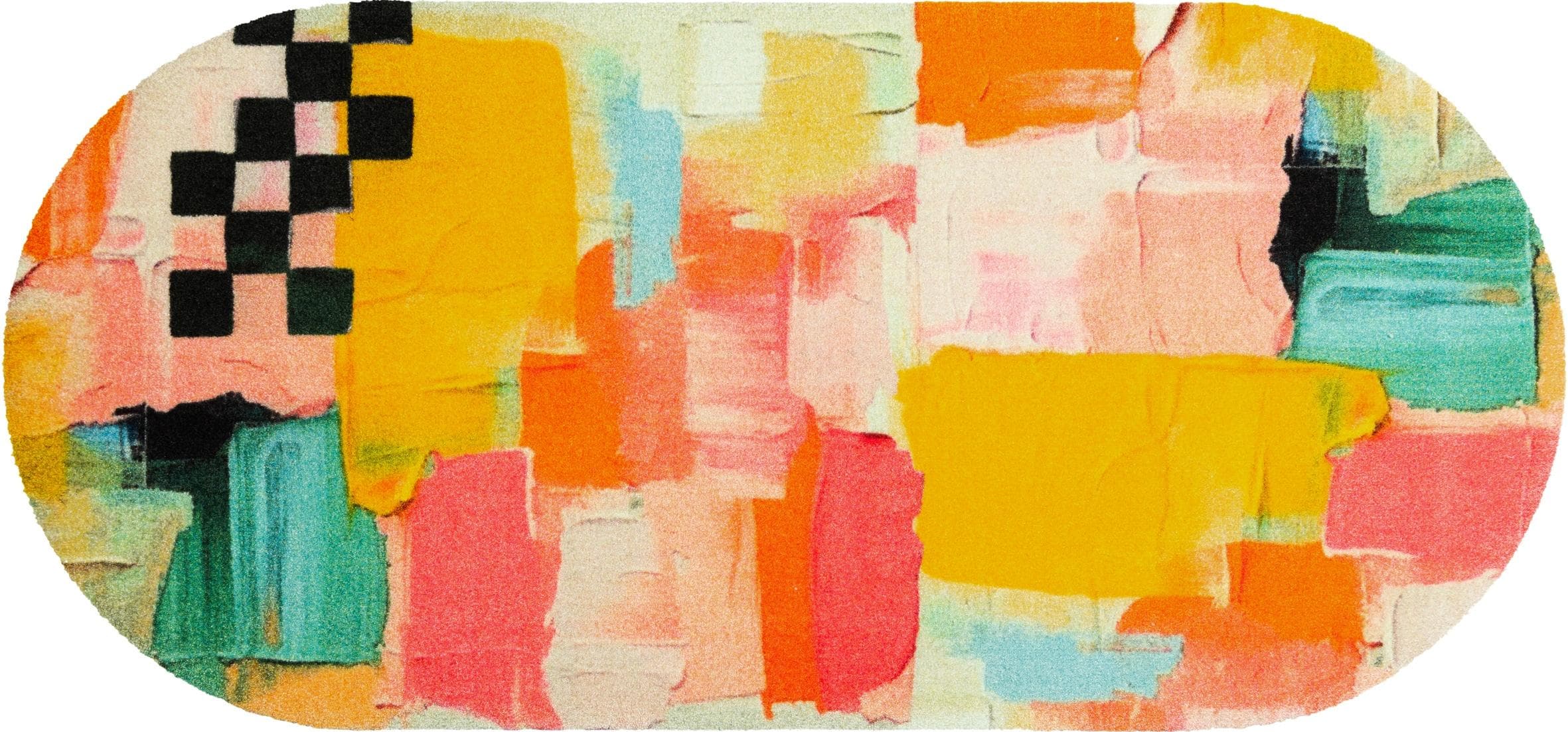 WASH+DRY BY KLEEN-TEX Fußmatte bunt 70x150 cm