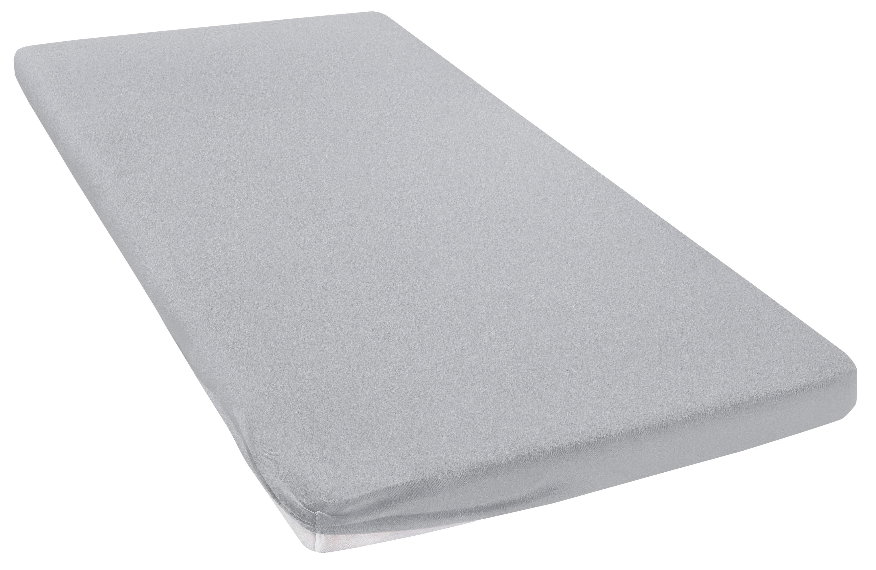Spannbettlaken OTTO HOME Jersey Hellgrau