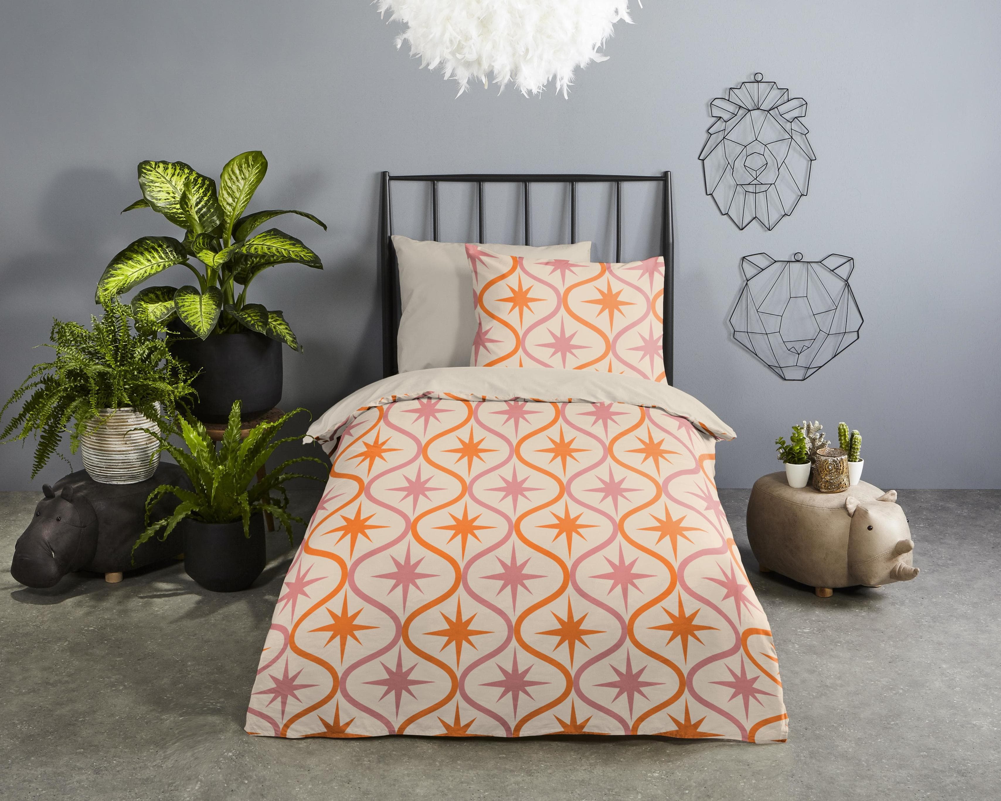 Babybettwäsche GOOD MORNING 'Eleanor' sand 100% Baumwolle