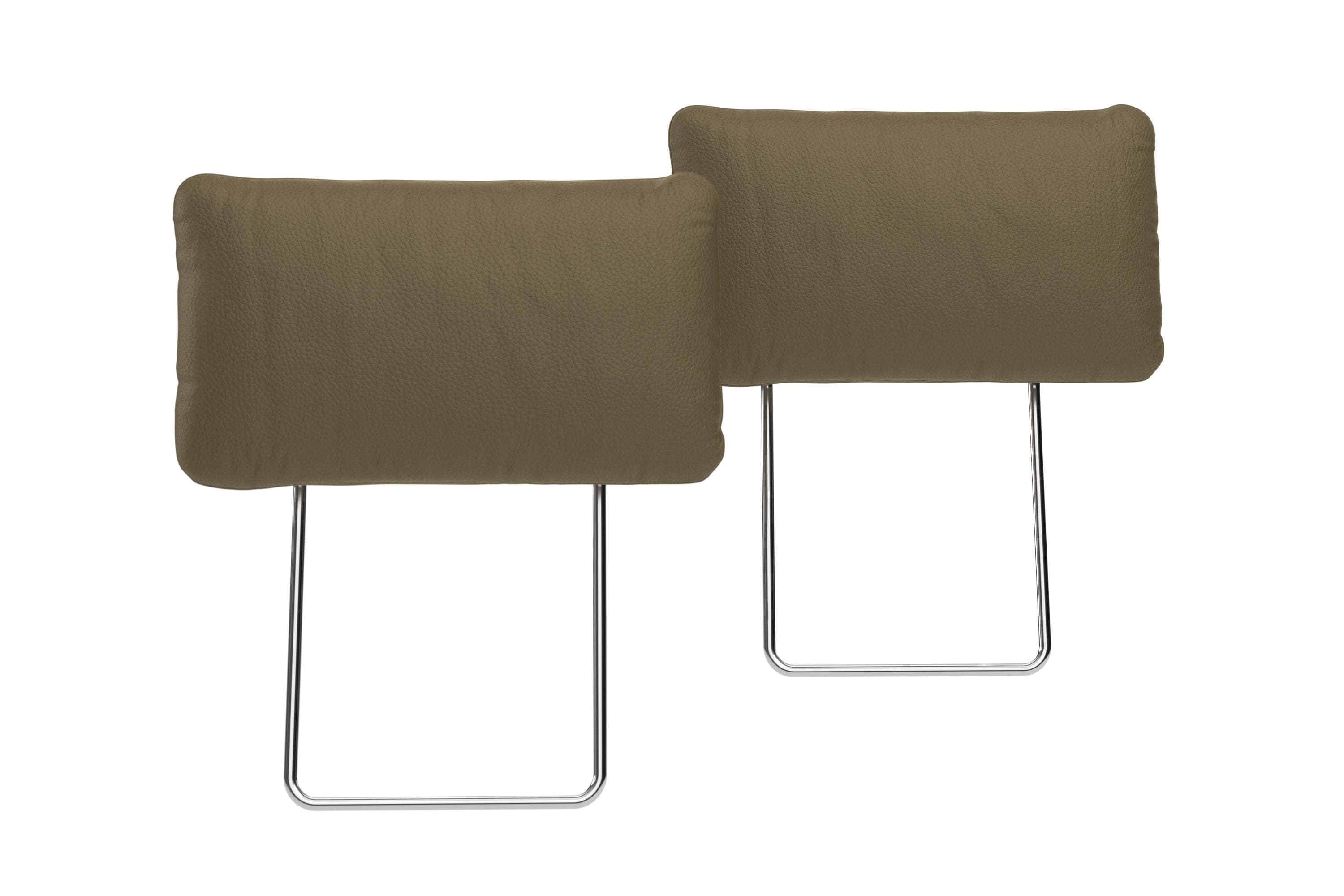 OTTO HOME Kopfstützen Set 2-tlg. Olive Samtoptik