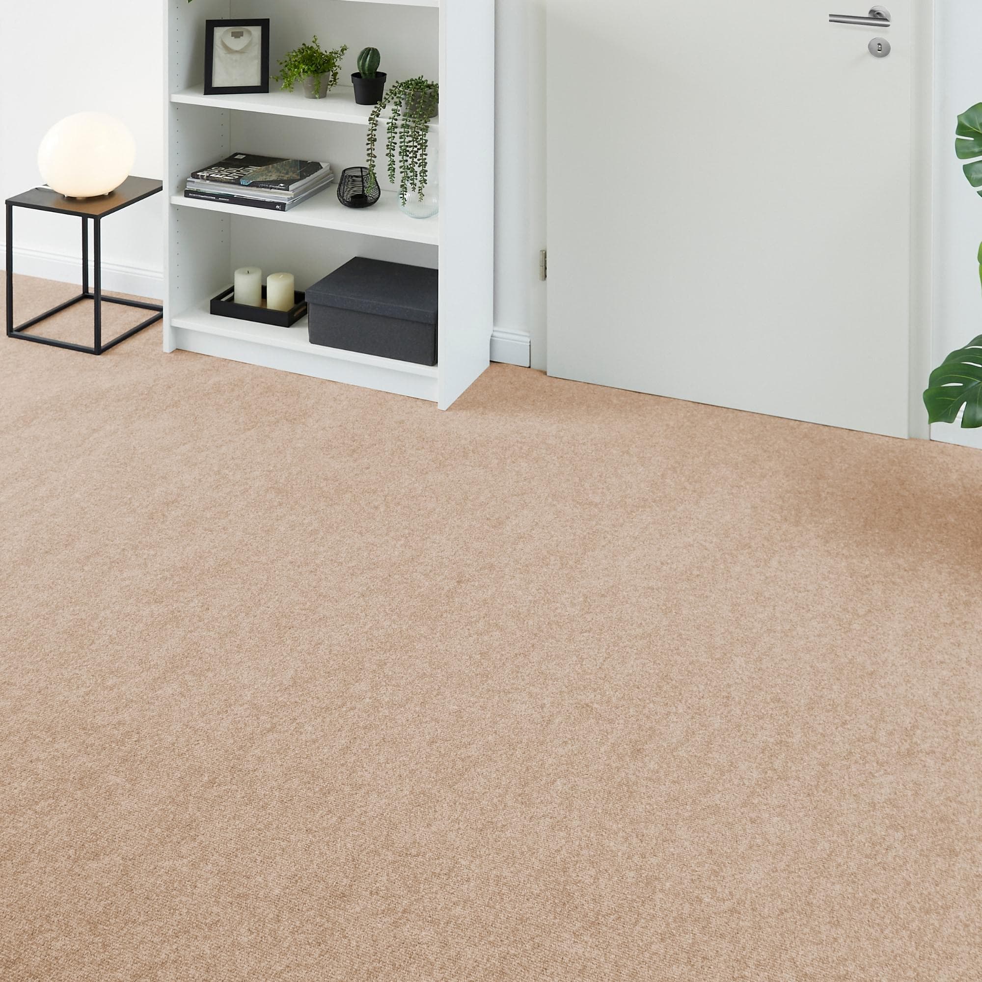 ANDIAMO Milo Teppichboden Beige Uni Polyester Polypropylen