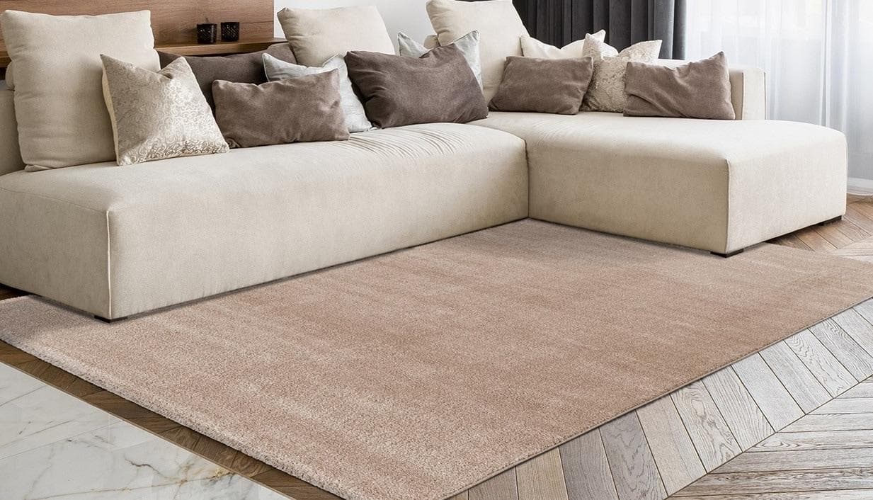 Teppich ARTE ESPINA Nila 100 Grau Unifarben Polypropylen