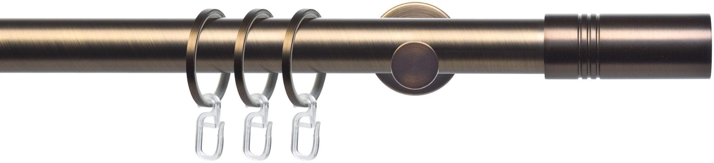 Gardinenstange LIEDECO CELZYLIN01SG1L Bronzefarben 200cm Metall
