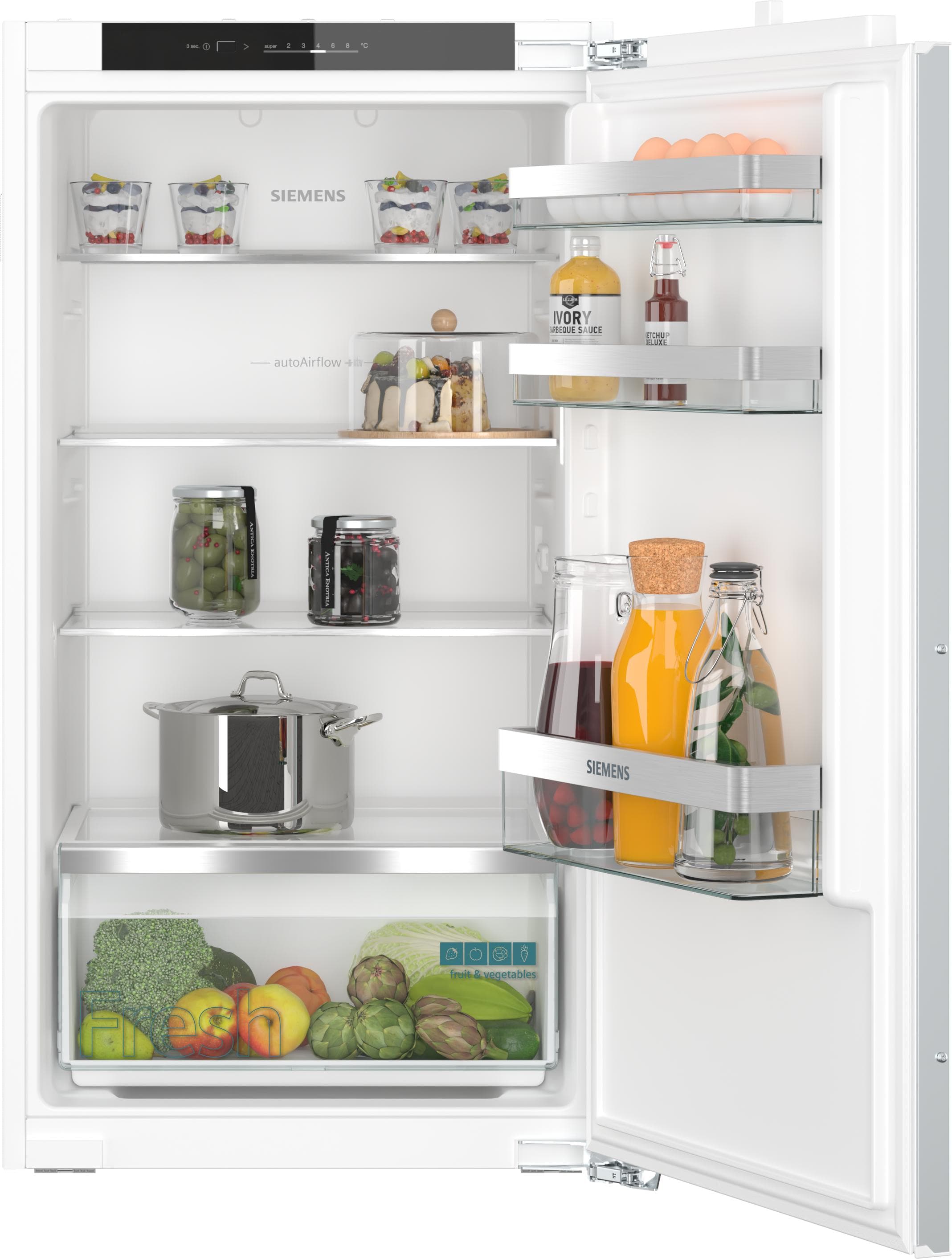 Siemens KI31R2FE0 iQ300 Vollraumkühlschrank 165 Liter