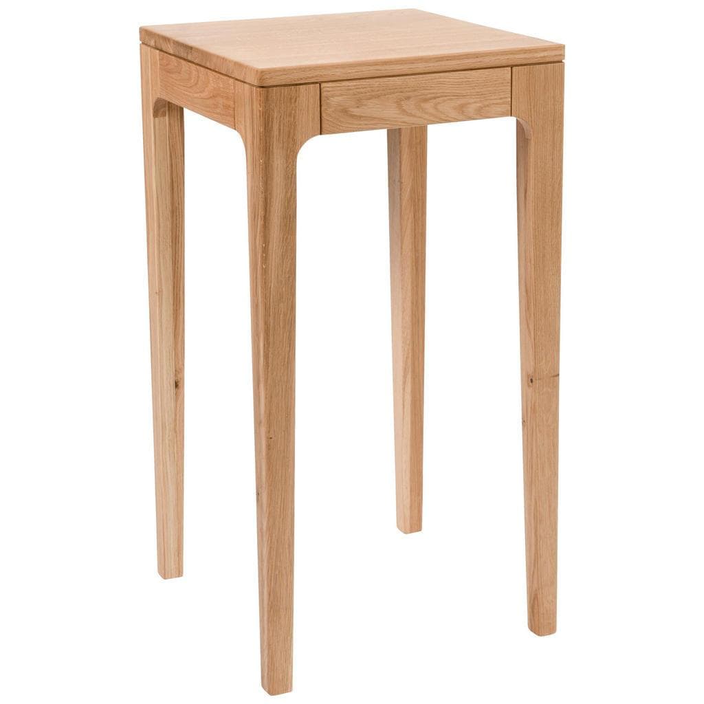 Beistelltisch Wildeiche Massiv Quadratisch