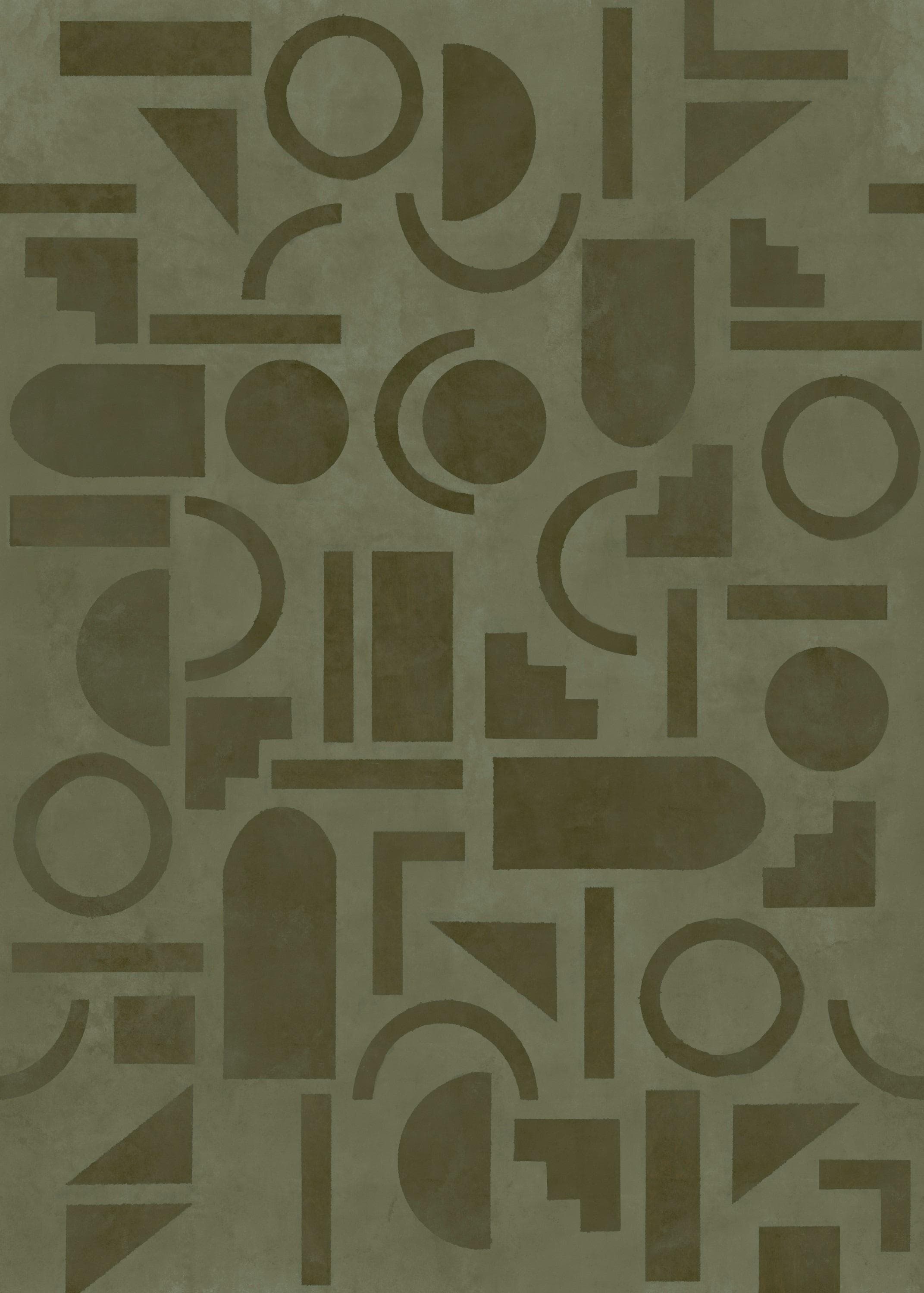 LOOKS by Wolfgang Joop Fototapete Geo Green Vlies 200x270cm