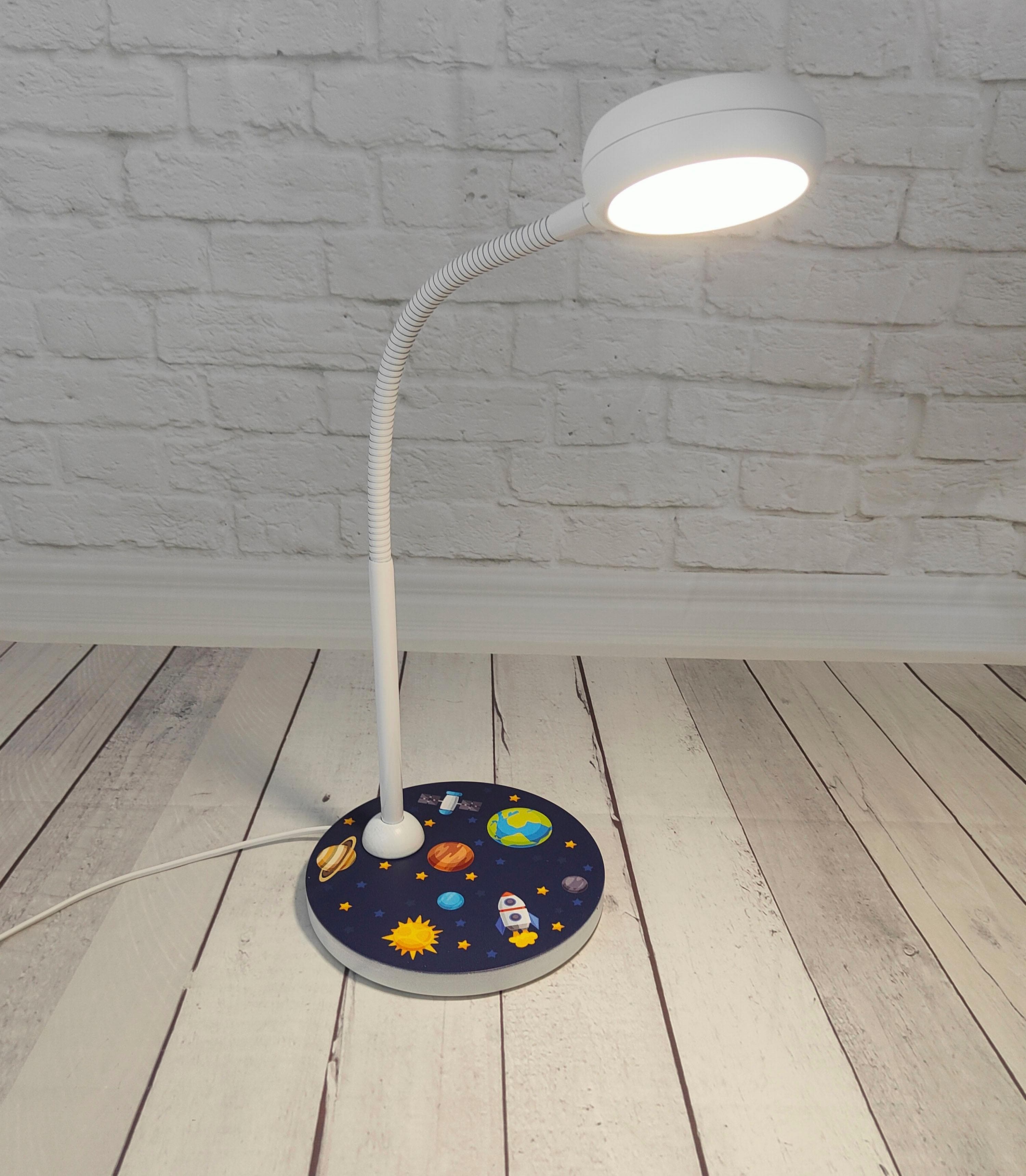 Bunte Weltall Nachttischlampe für Kinder
