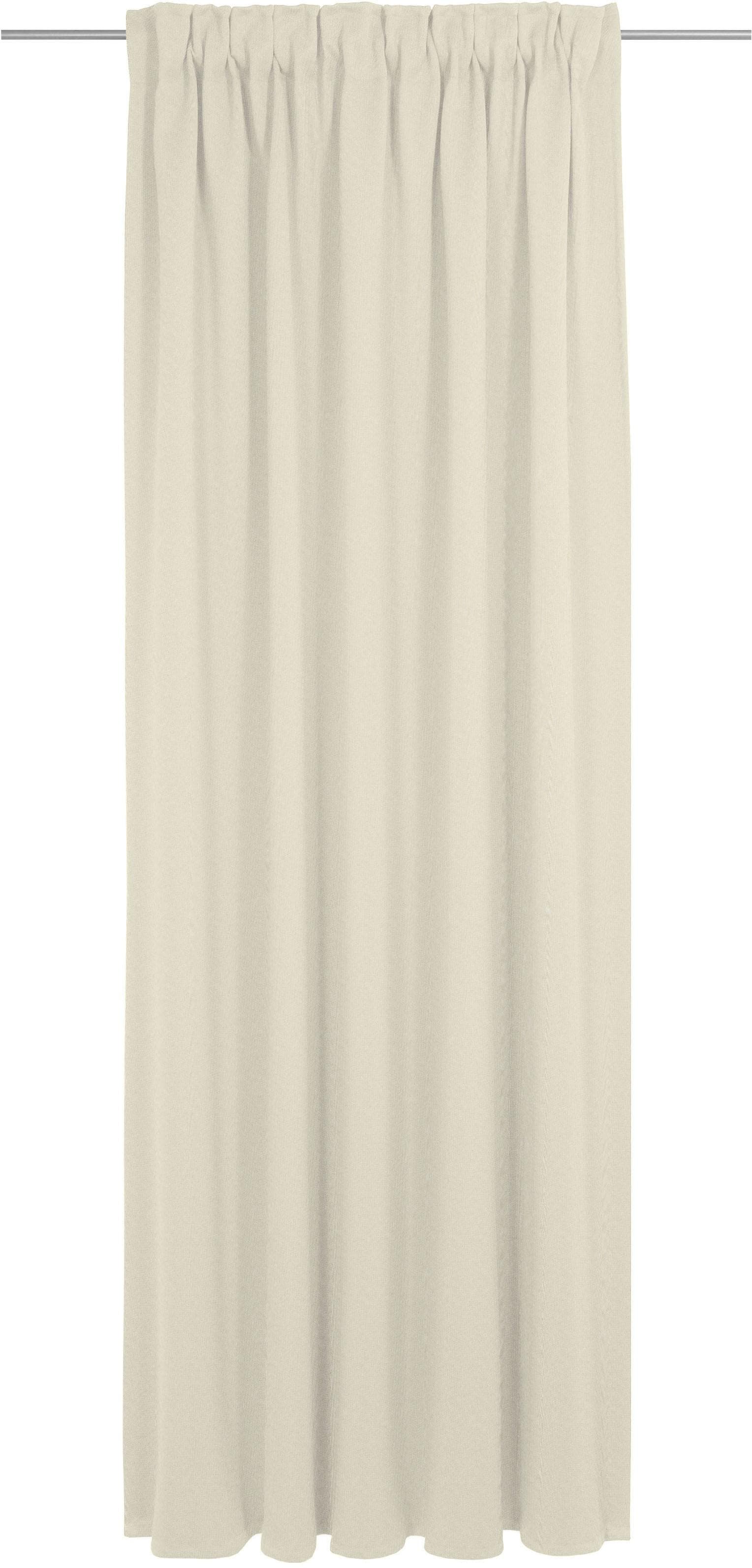 ADAM Uni Collection Vorhang 100% Bio-Baumwolle Blickdicht