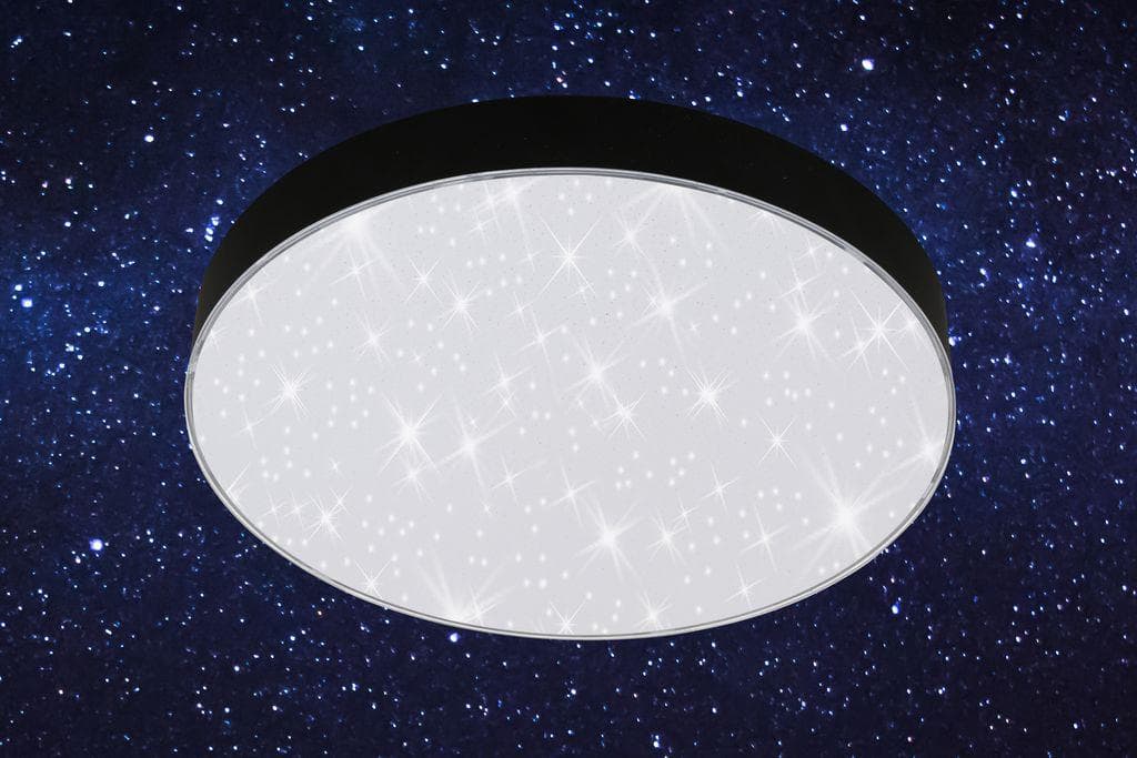 BRILONER LEUCHTEN Aufbauleuchte "FLAME STAR" Weiß Rahmenloses Design