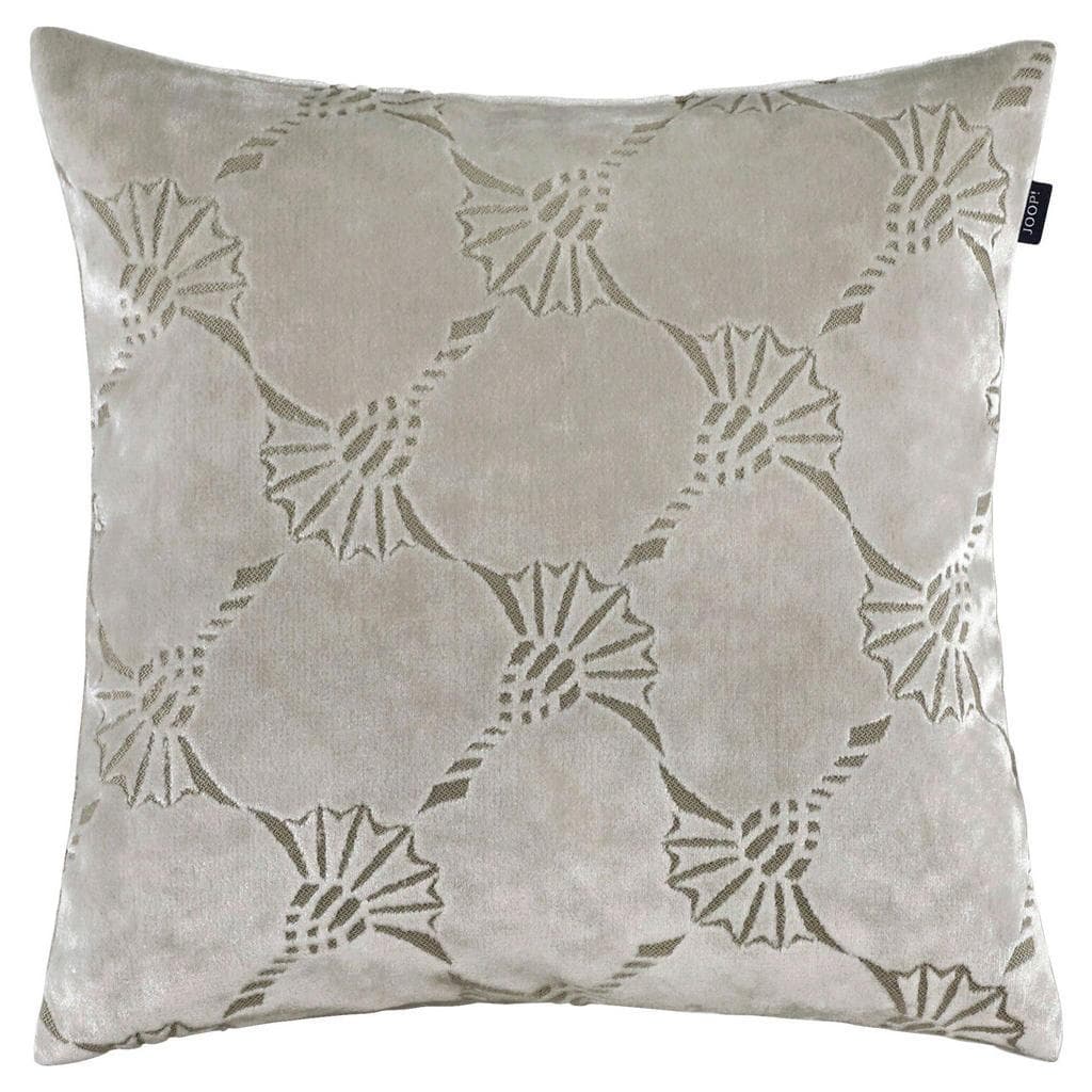 JOOP! Kissenhülle Shutter Creme Floral Velours 40x40 cm