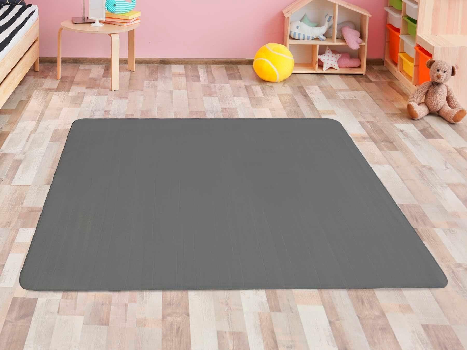 Kinderteppich SITZKREIS Grau Polyamid 100x150cm