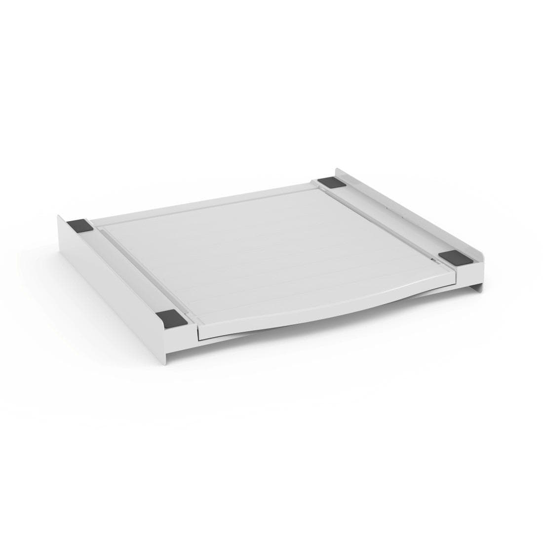 XavaX Zwischenbaurahmen für Waschmaschinen und Trockner Weiß Stabilisierende Seitenschienen