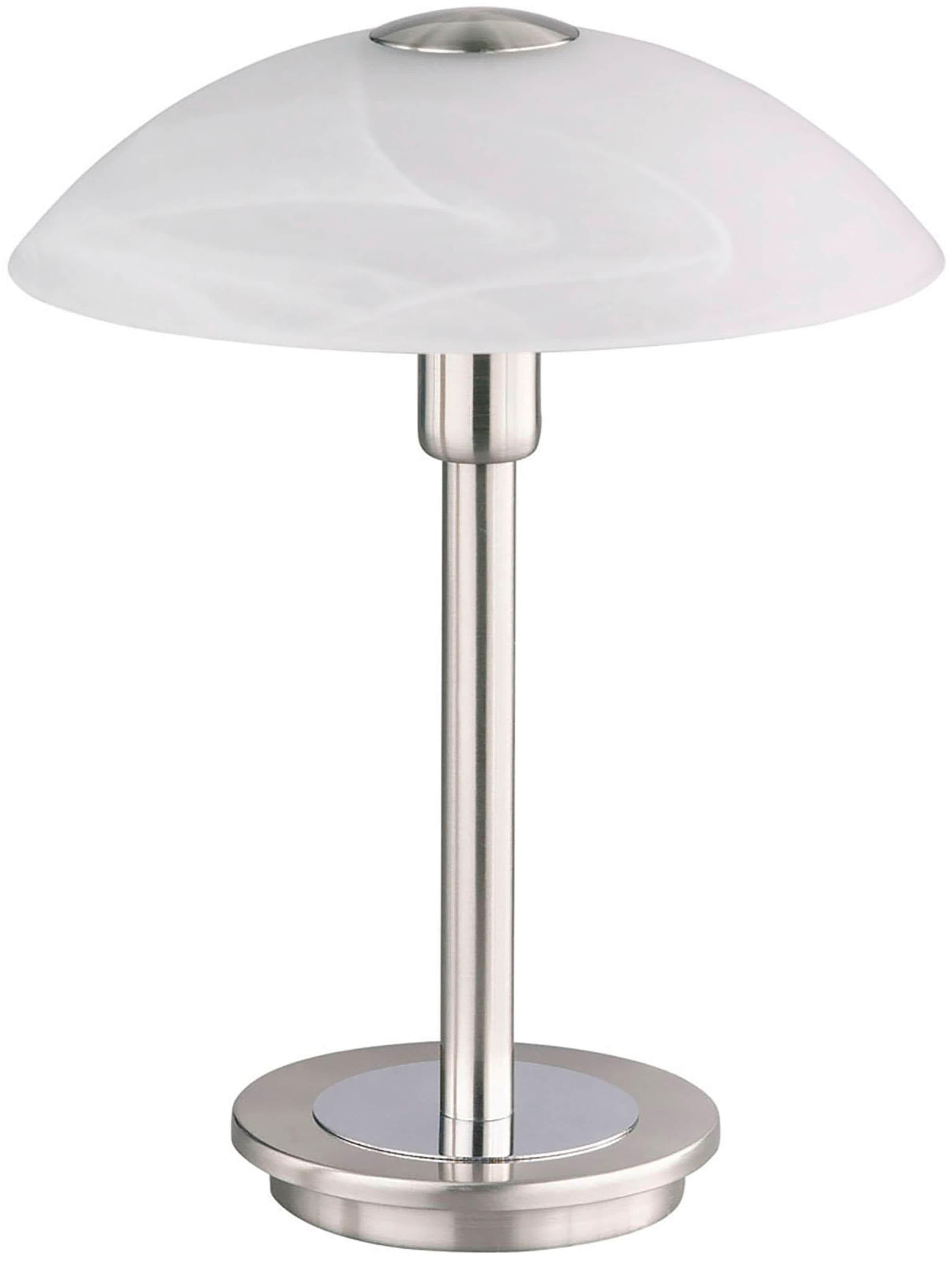 Paul Neuhaus Tischleuchte ENOVA Grau Stahl Touchdimmer LED