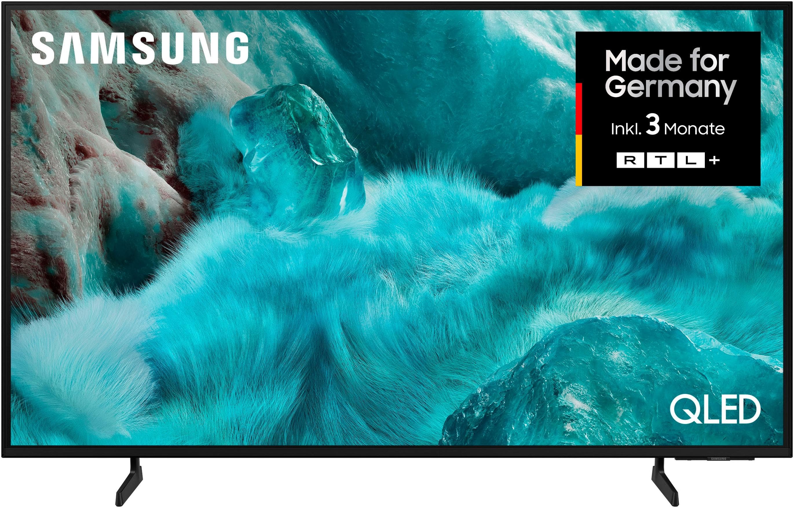 Samsung QLED-Fernseher 55 Zoll 4K Smart TV Schwarz