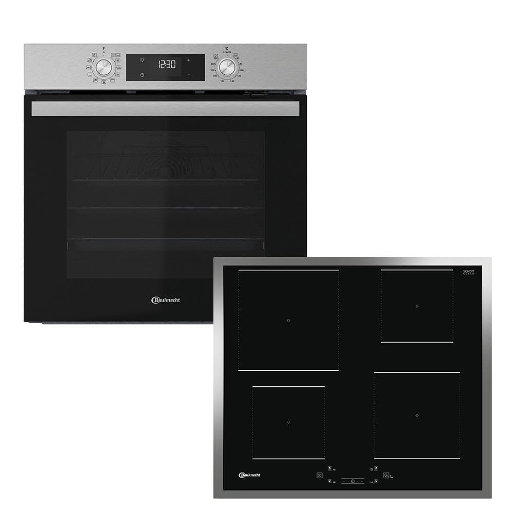 Modernes Backofen-Set aus Inox