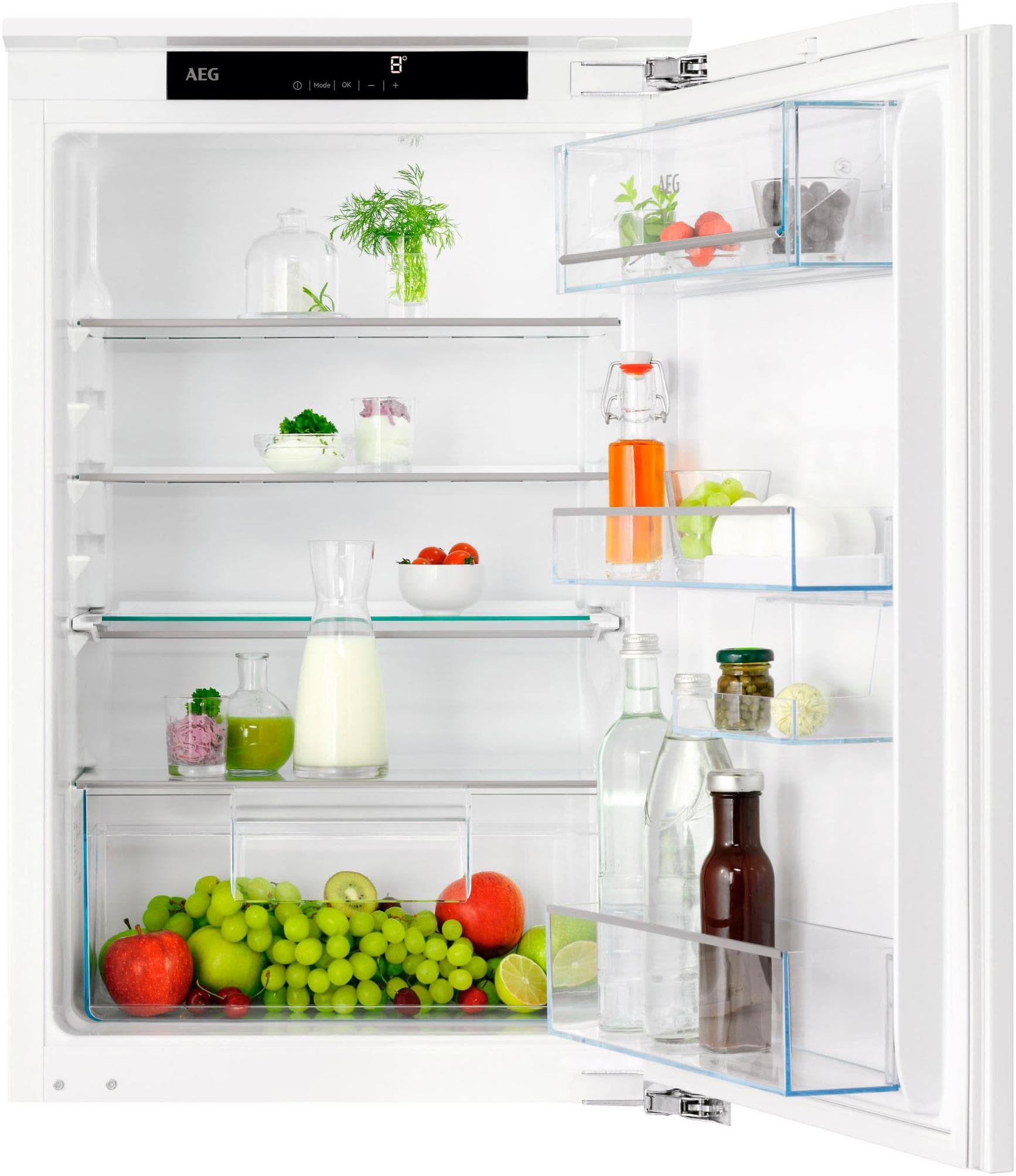 AEG TSK5O88WDF Serie 5000 OptiSpace Kühlschrank 137 l Weiß