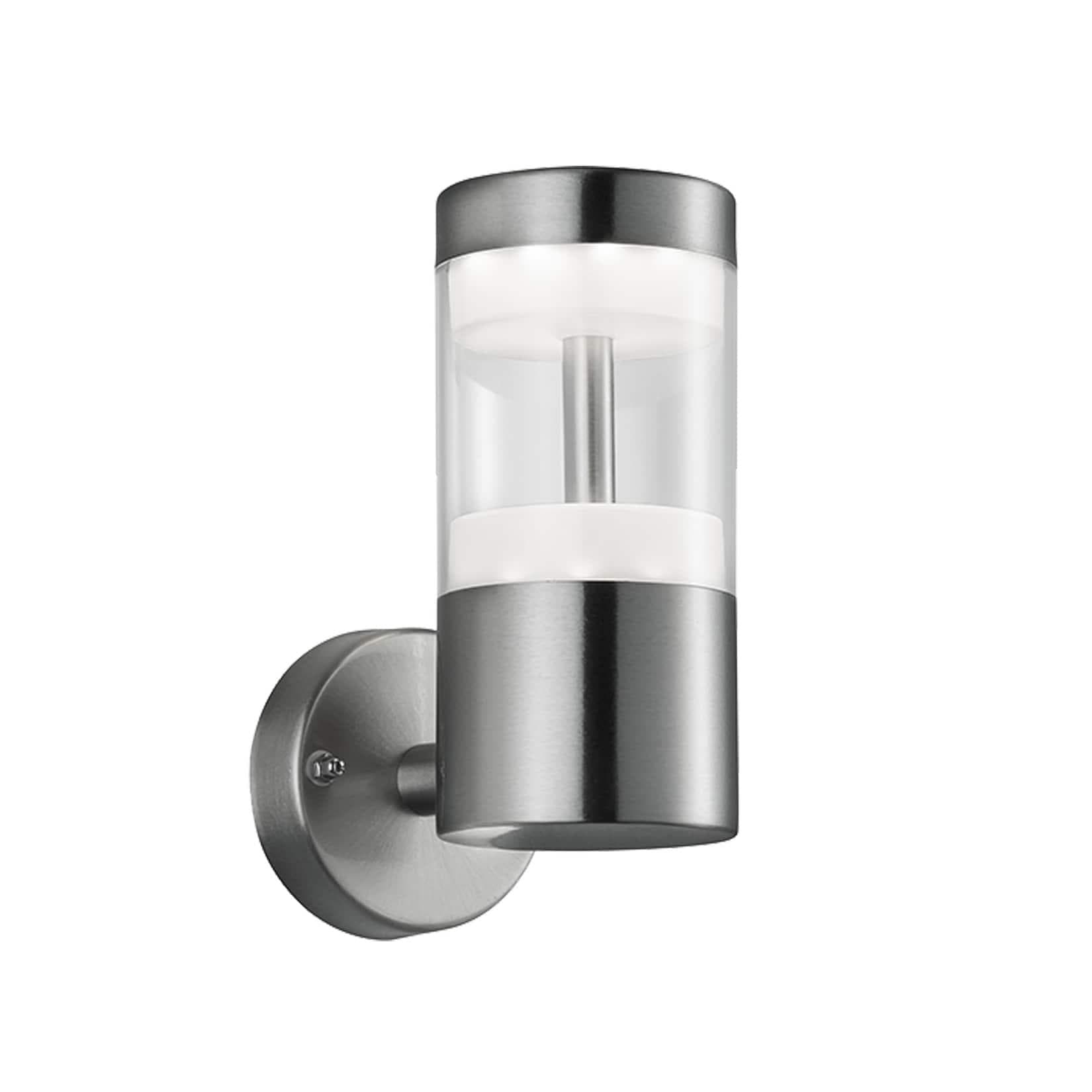 Reality Trio LED-Wandleuchte RL126 Außenleuchte Edelstahl