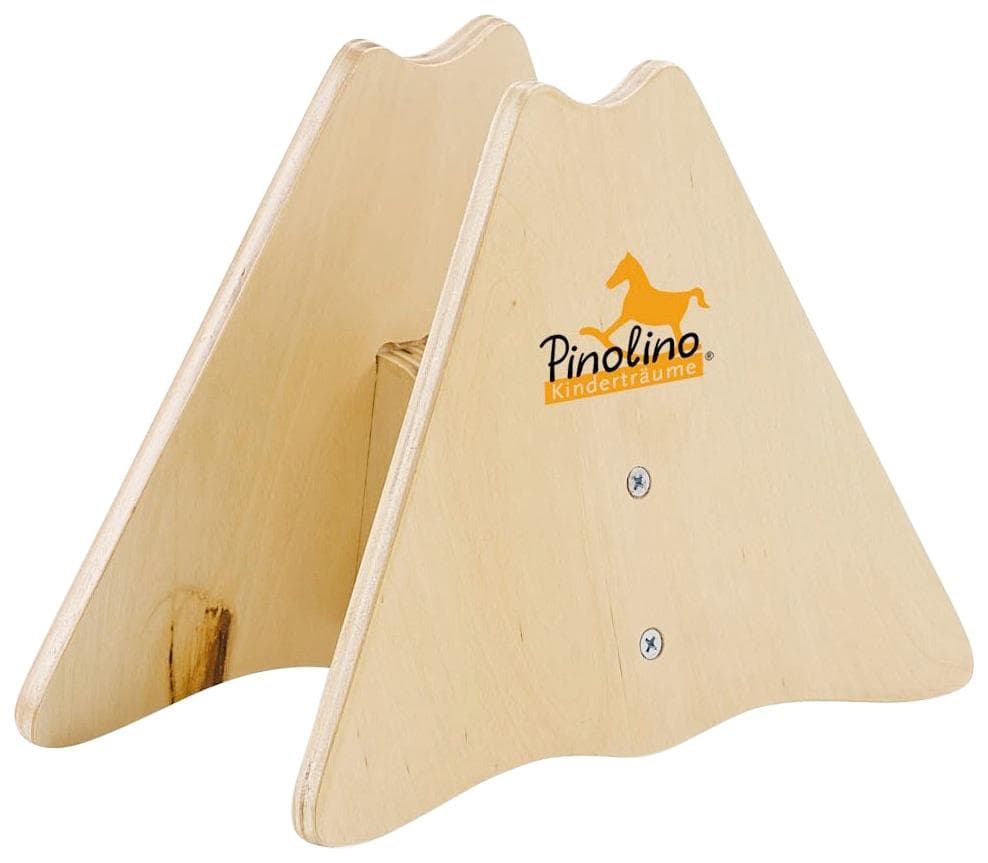 Pinolino Fahrradständer für Kinder-Laufräder braun