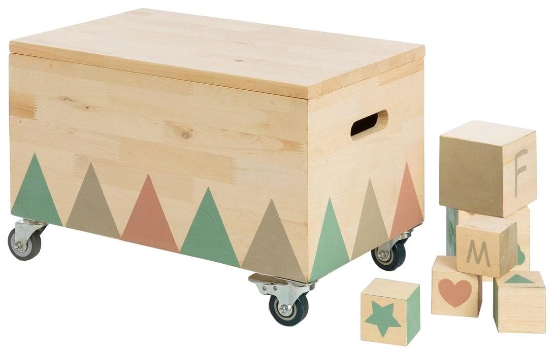 Muddy Buddy Truhe Treasure Hunter Natur Massivholz