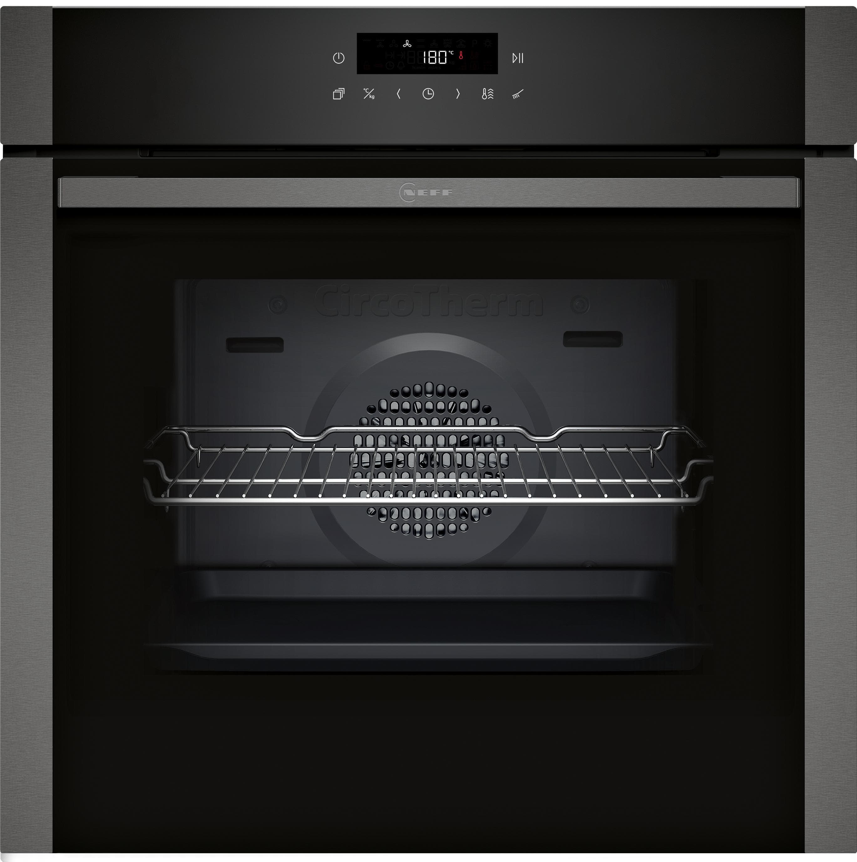 Neff B6ACJ7AG3 N50 Backofen Schwarz/Graphit 71 Liter