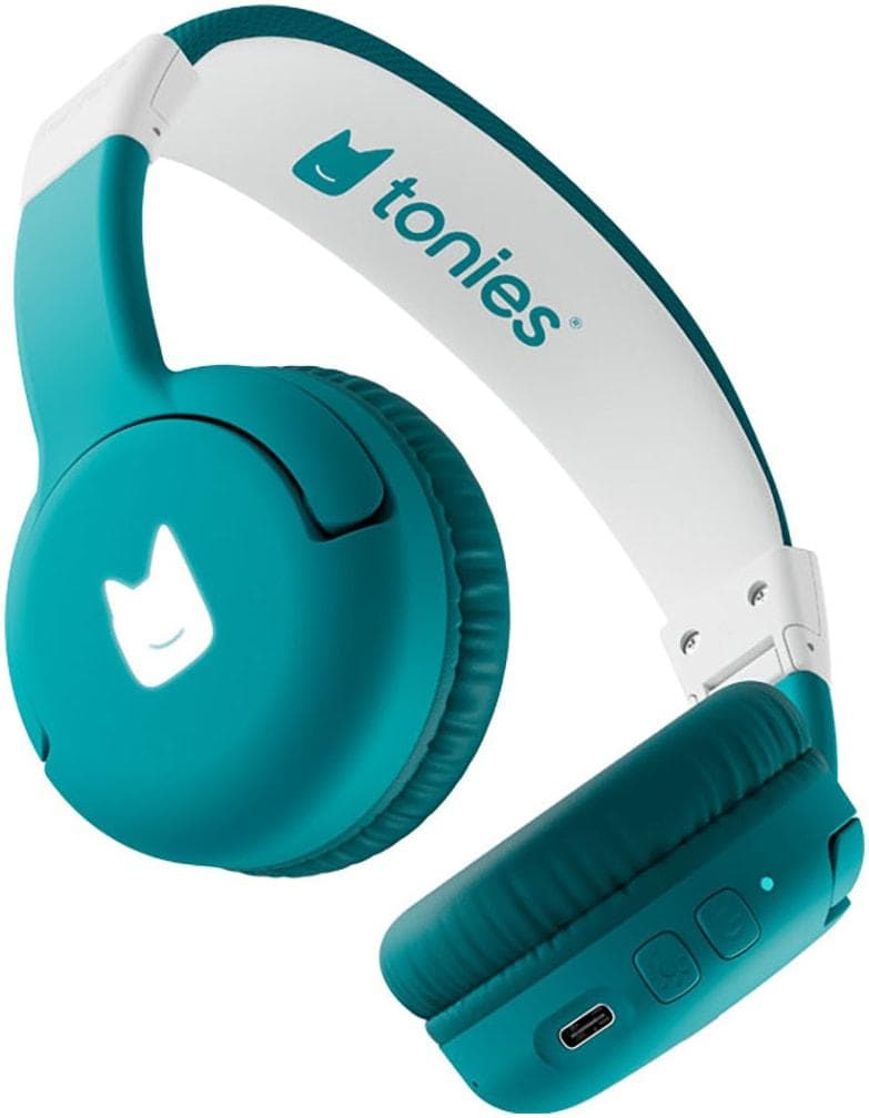 TONIES Kinder-Kopfhörer Lauscher 2 Bluetooth meeresgrün LED