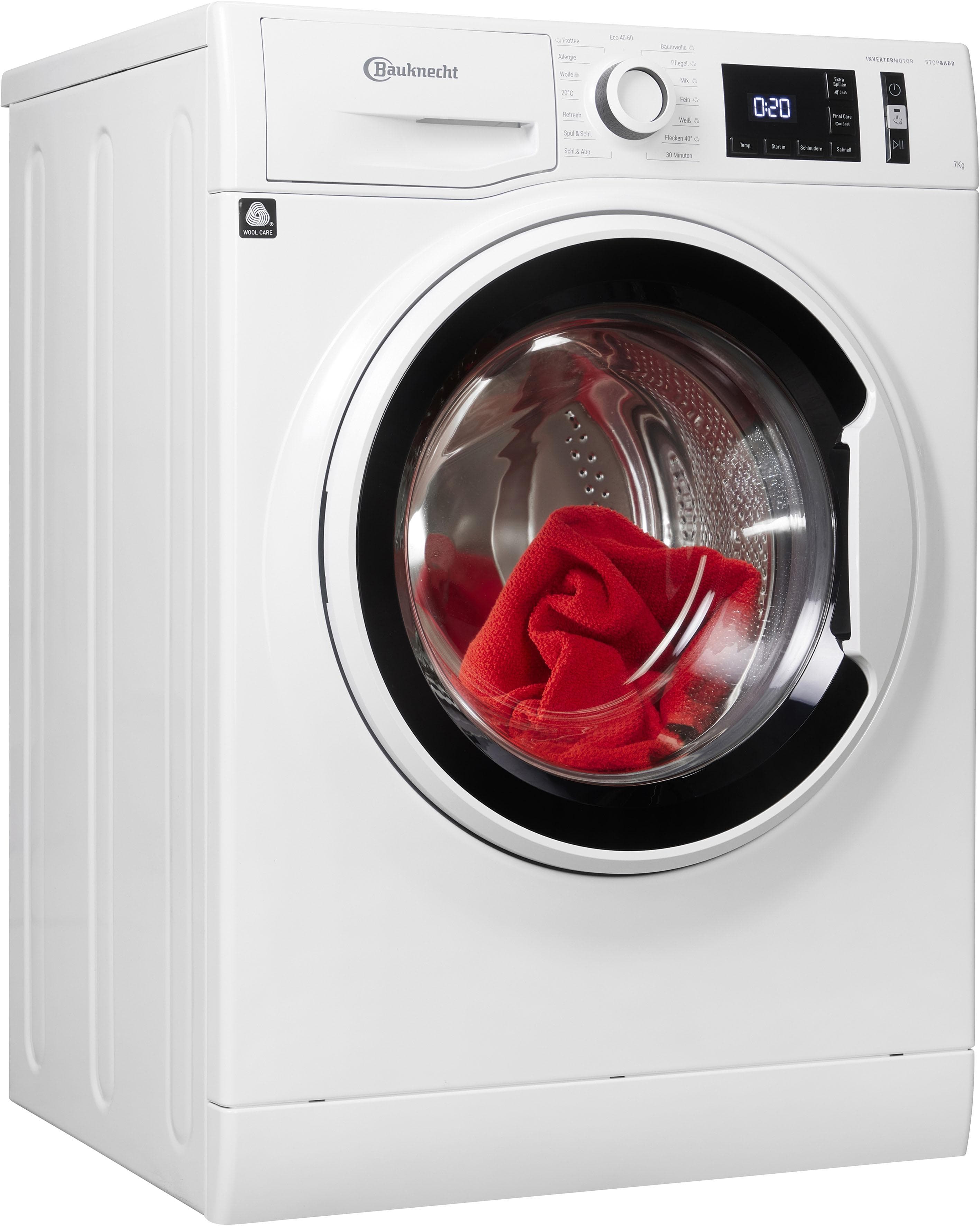 Bauknecht Waschmaschine W Active 711 A weiß