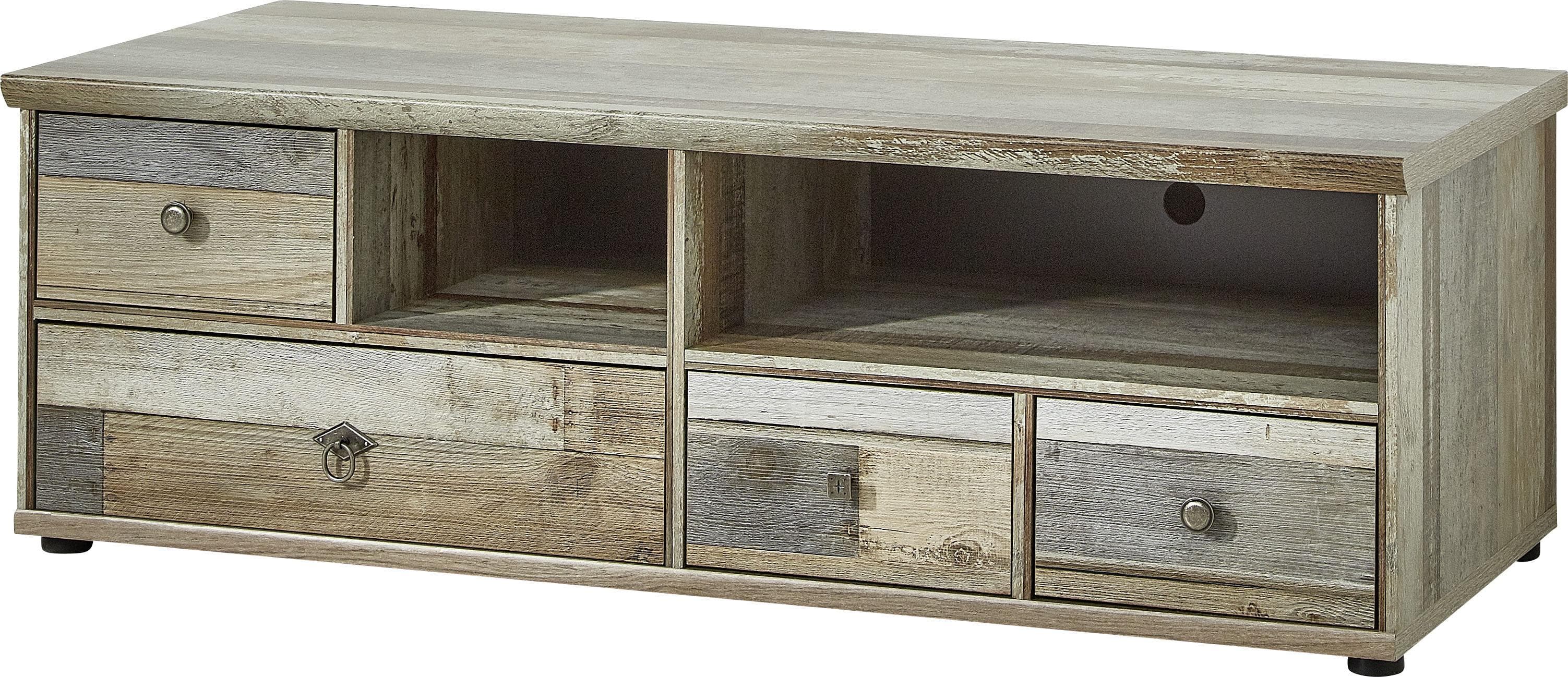 INNOSTYLE BONANZA Lowboard Braun Retro TV-Board mit Schubladen