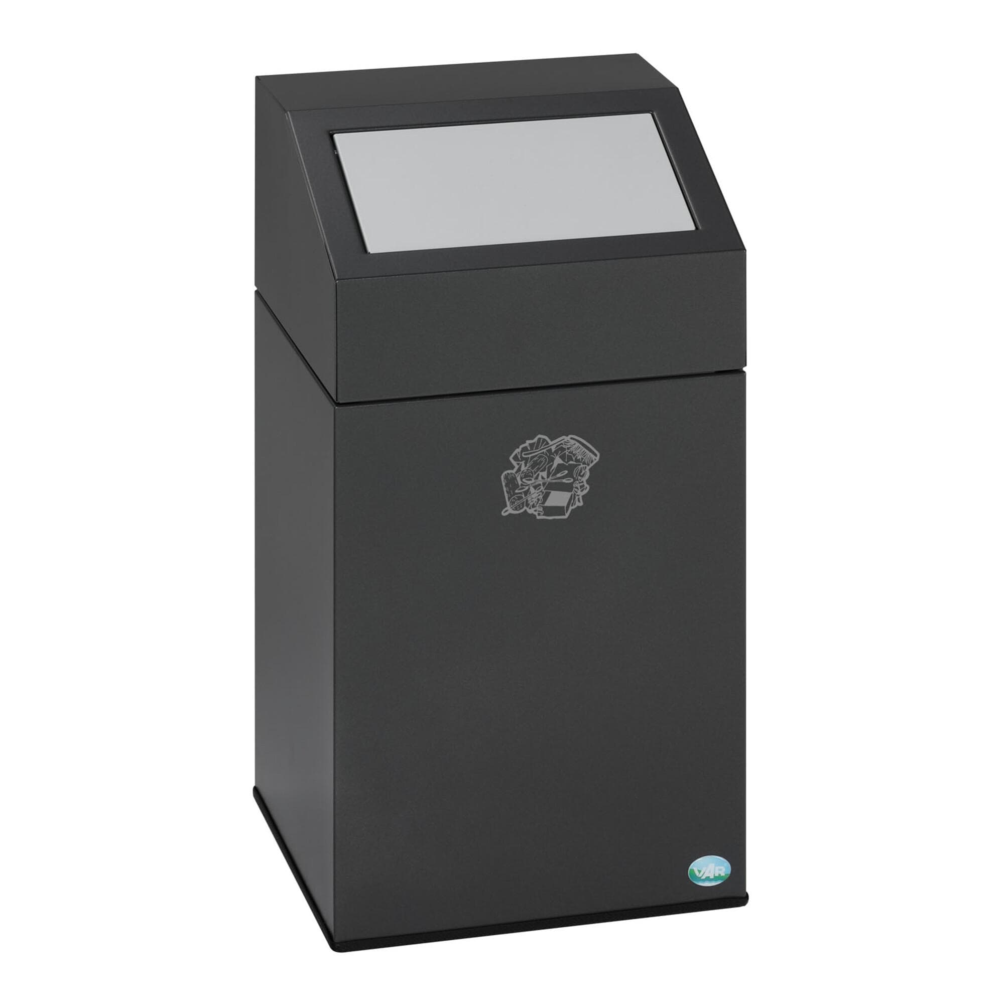 VAR Wertstoffsammelgerät WSG 40E Grau Eisenglimmer