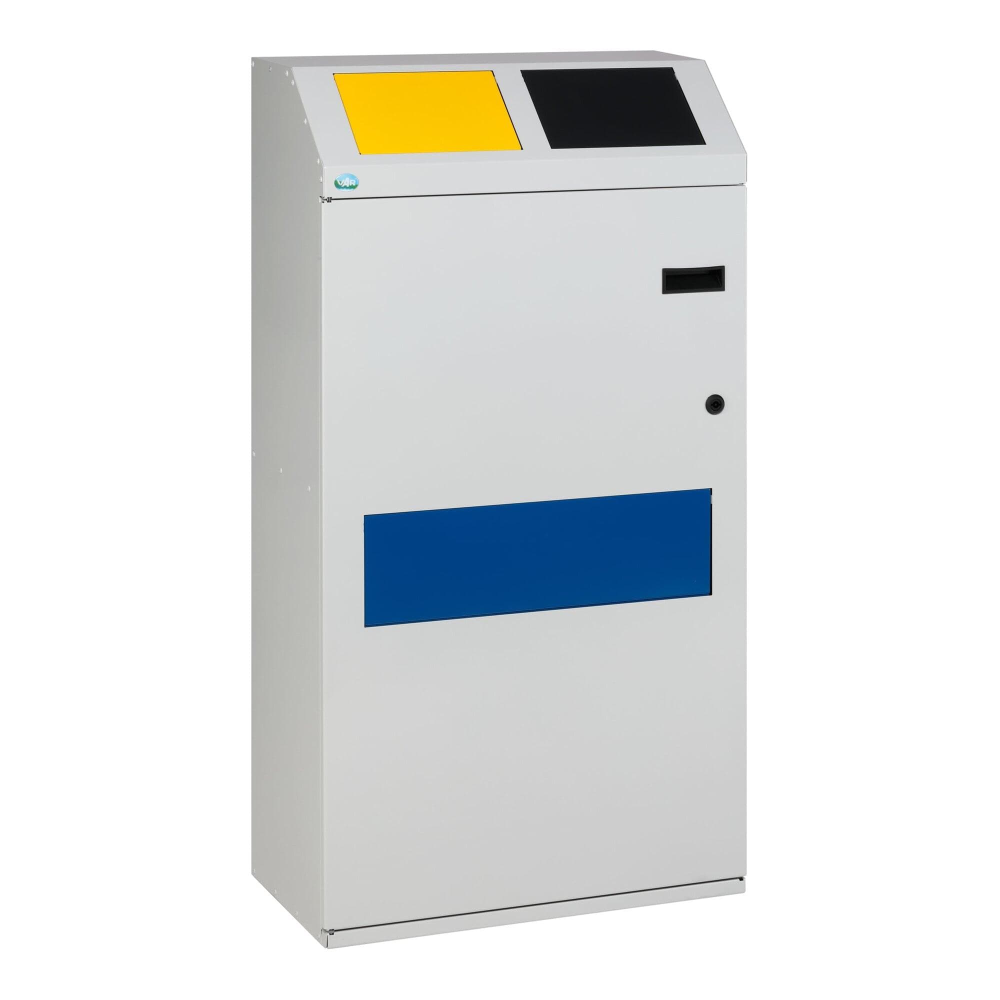 VAR Wertstoffsammelstation WSS 115 3-fach Grau