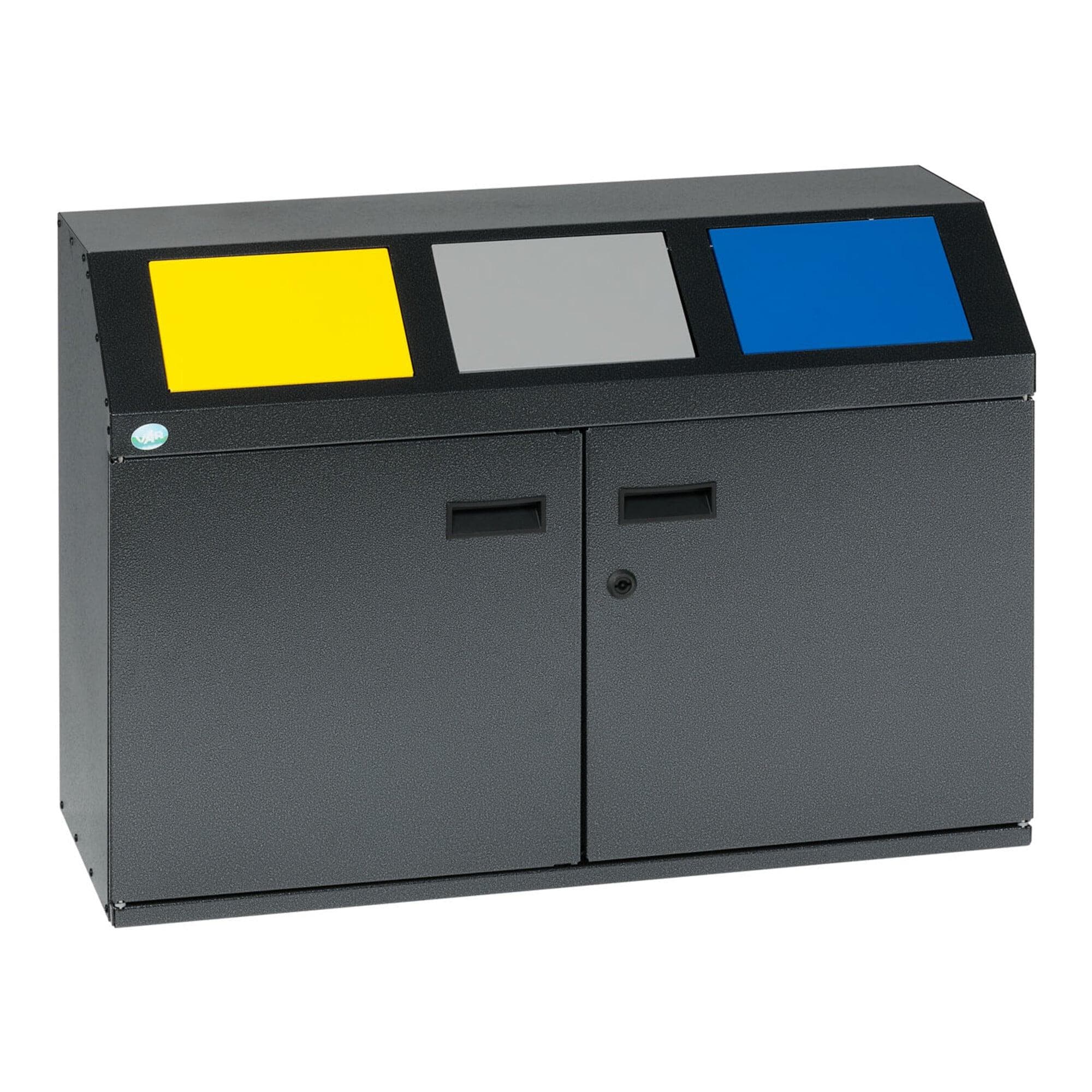 VAR Wertstoffsammelstation WSS 50 E - Mülltrennung Grün