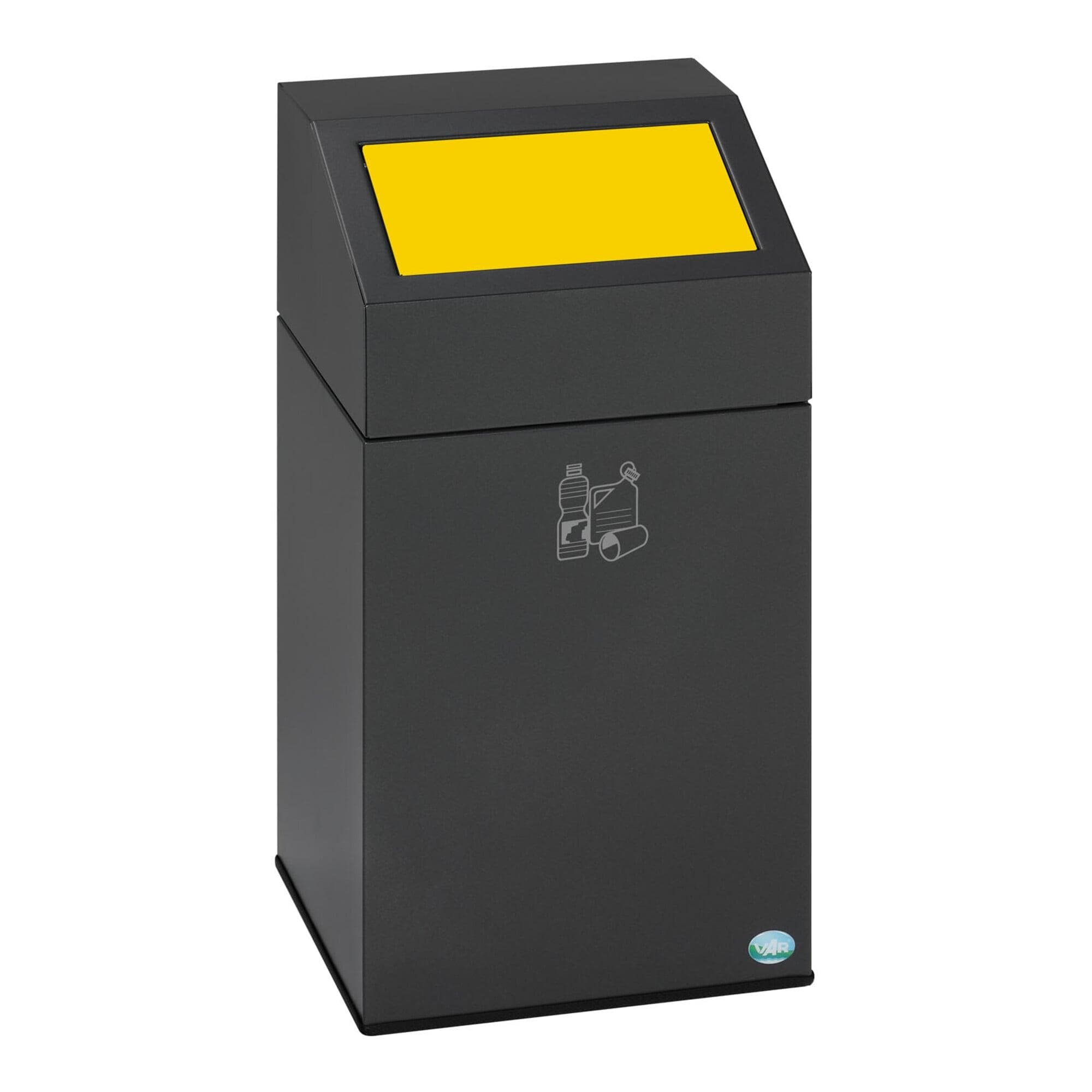 VAR Wertstoffsammelgerät WSG 40E Gelb/Grau Industriell
