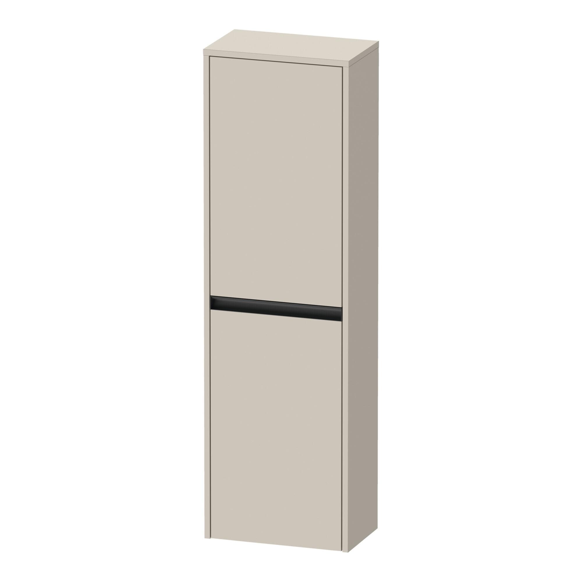 Duravit Ketho.2 Halbhochschrank Taupe Matt