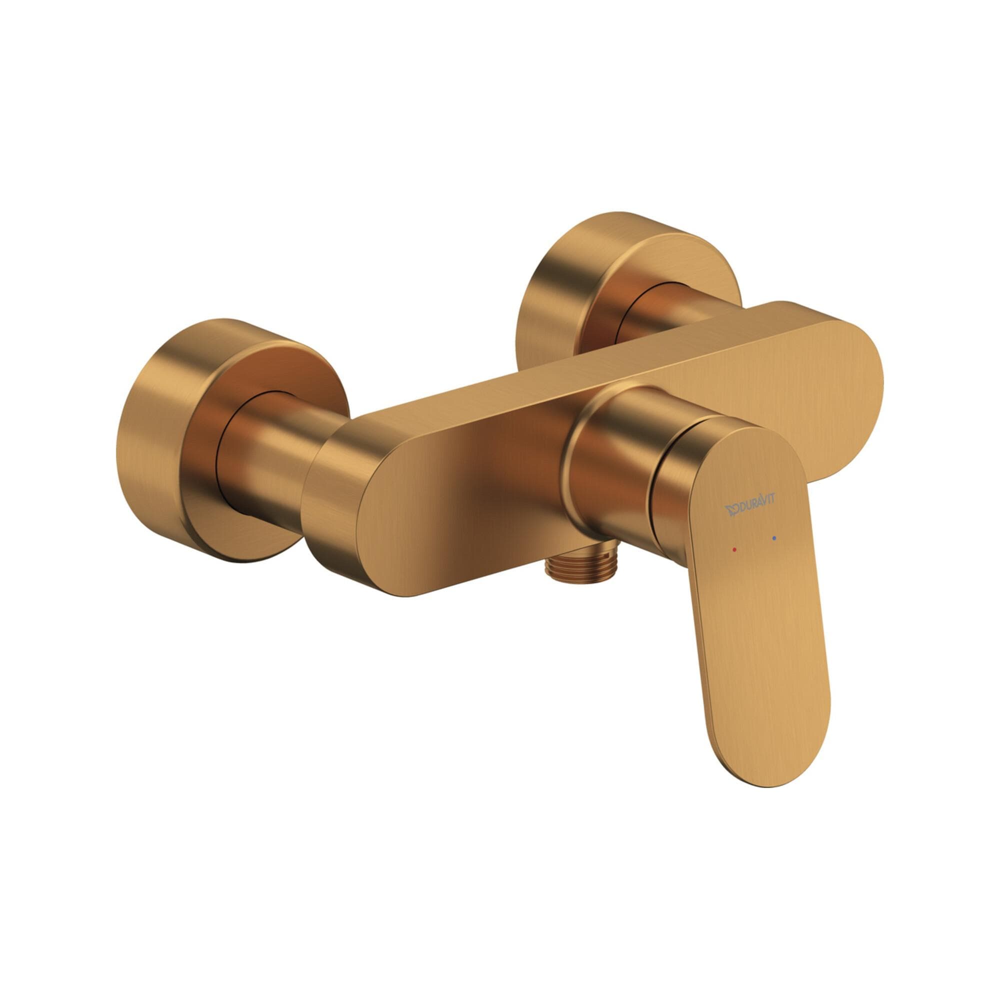 Duravit Wave Brausearmatur Aufputz Bronze gebürstet