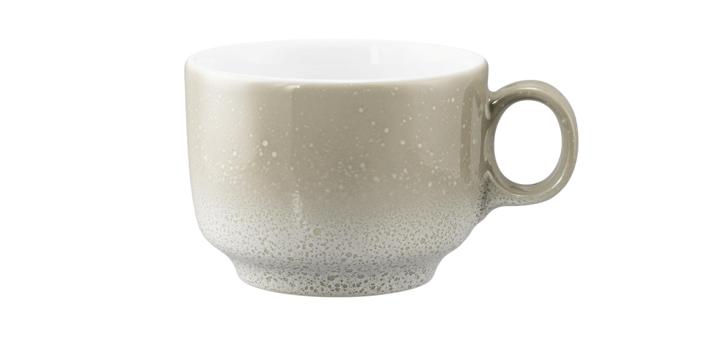 Seltmann Weiden Kaffeeobertasse SENTO HOME Porzellan creme/weiß