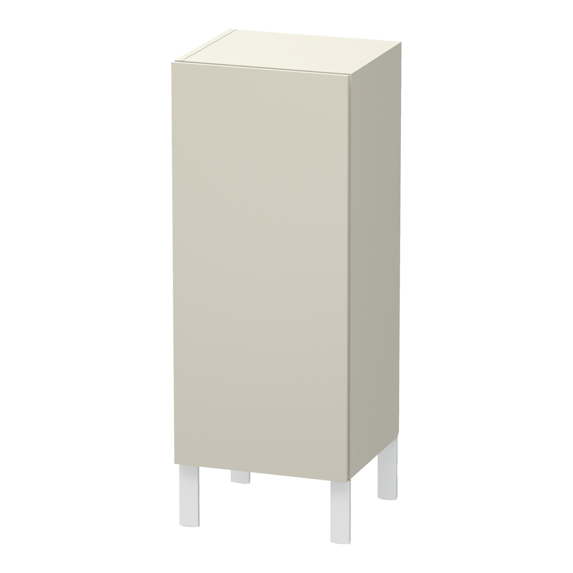 Duravit L-Cube Halbhochschrank Taupe Supermatt