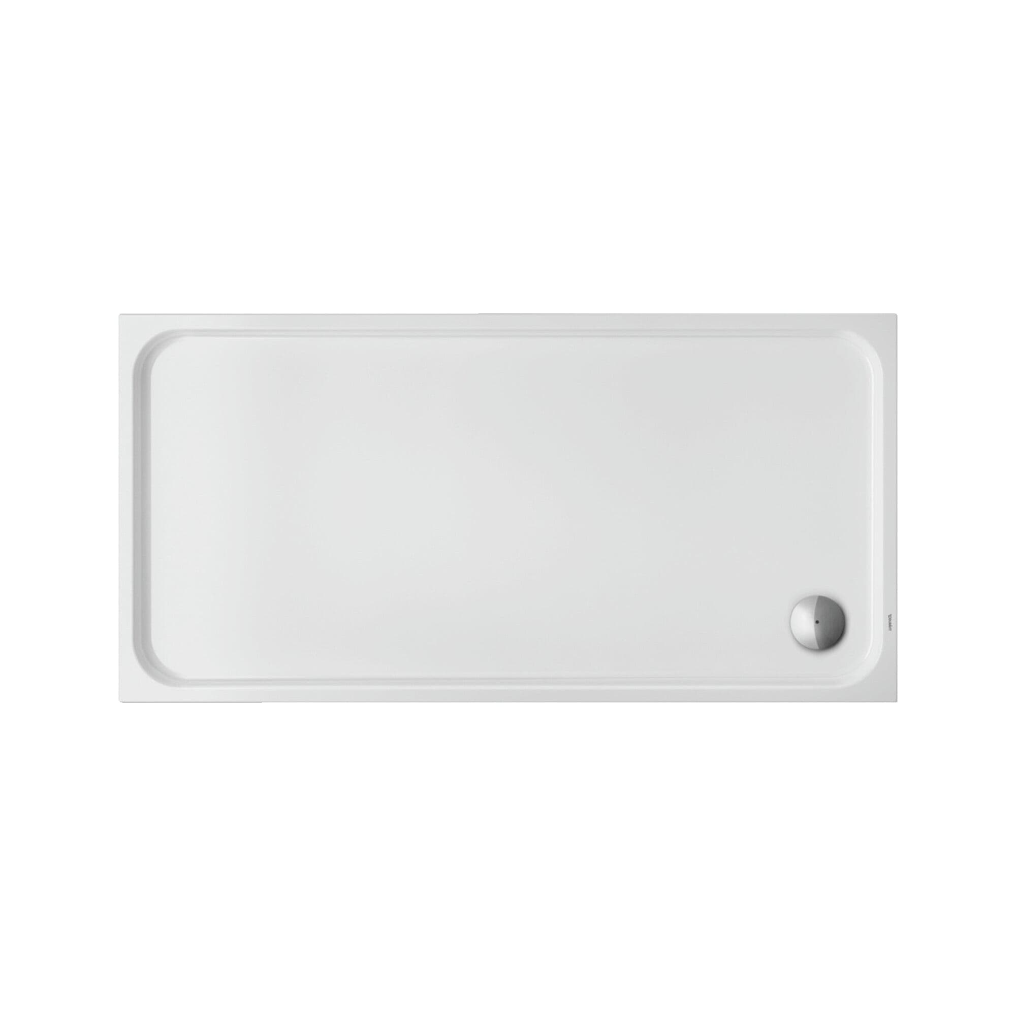 Duravit D-Code Rechteck-Duschwanne 180x90 cm Weiß
