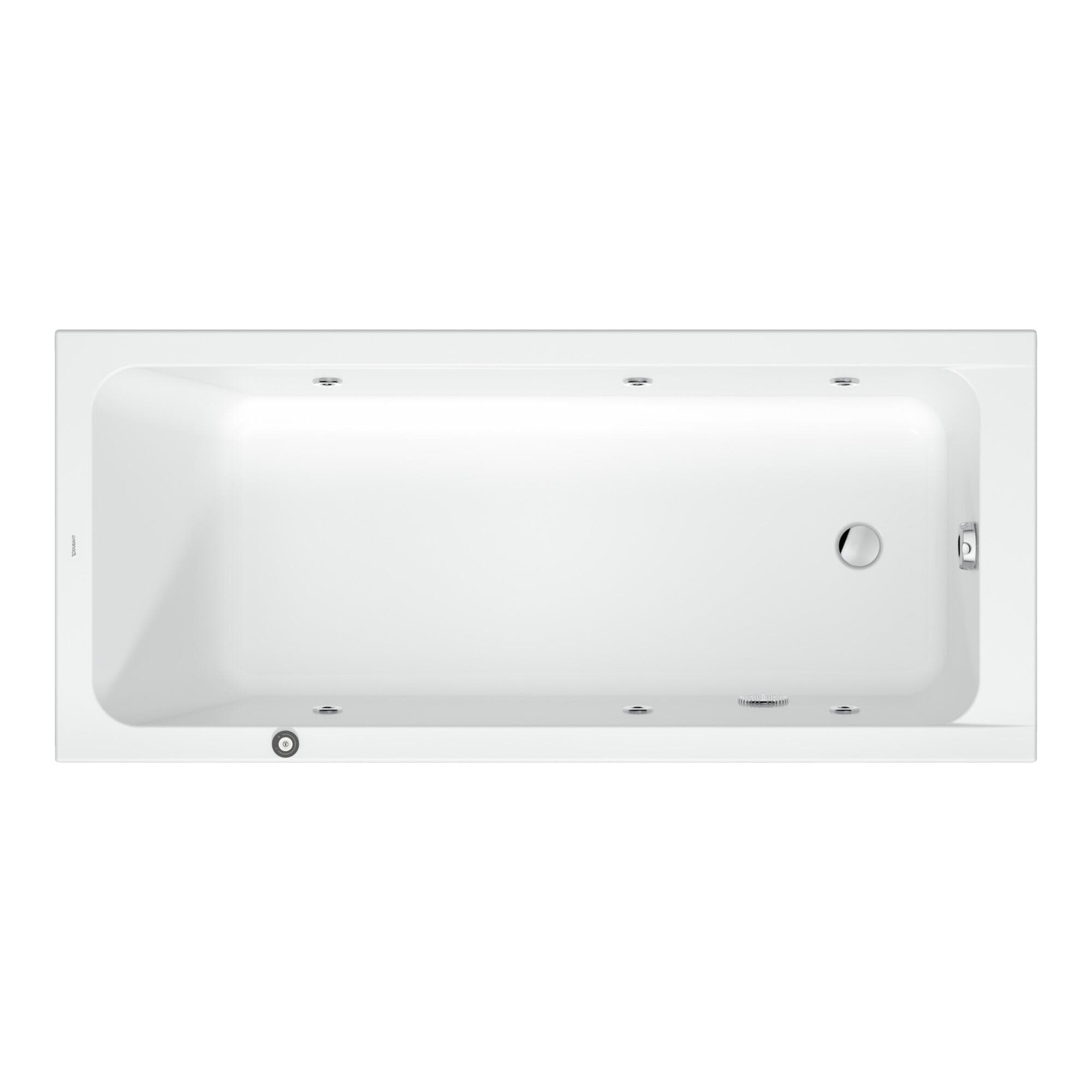 Duravit D-Code Whirlwanne 1700x750mm Einbau