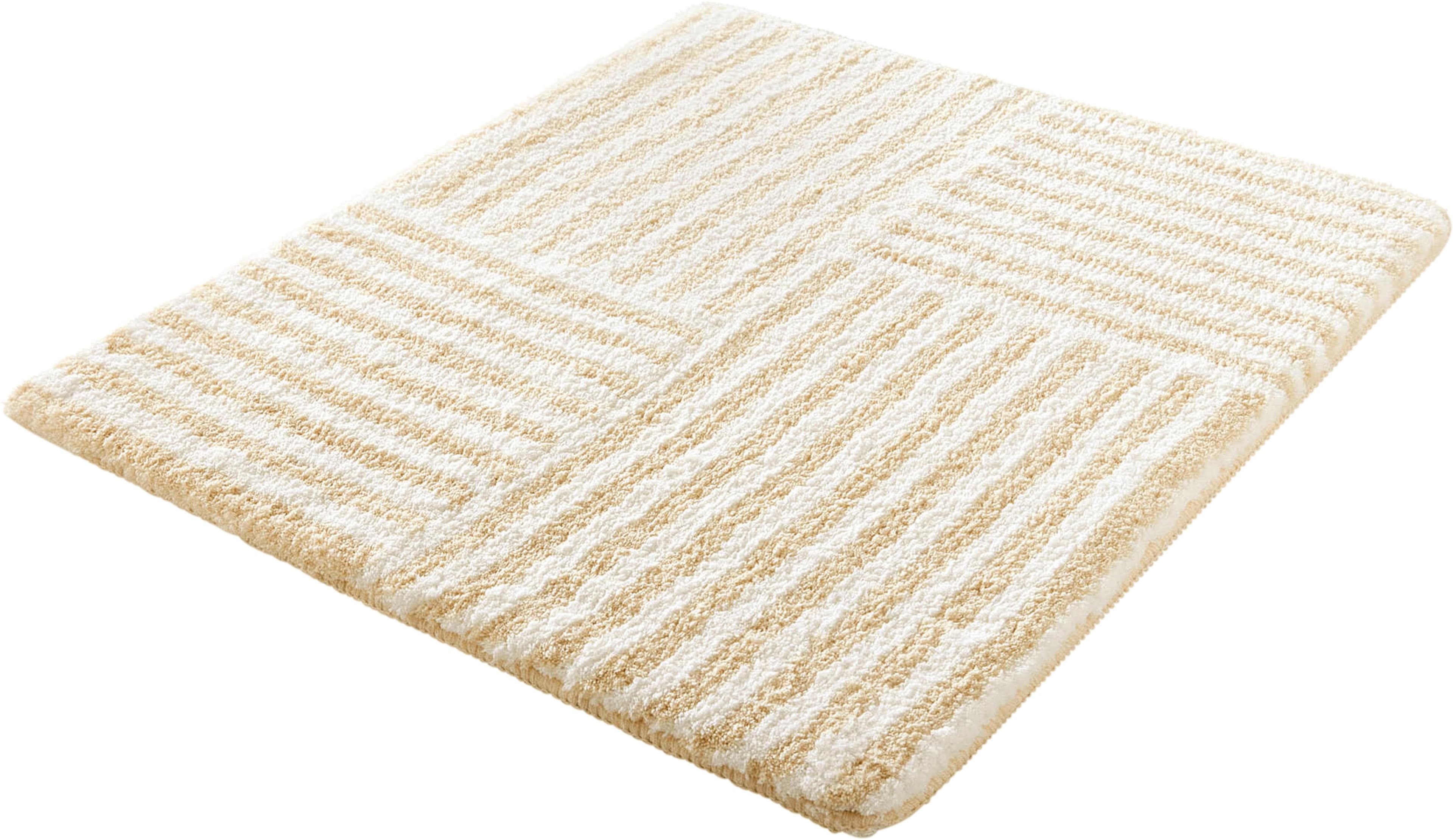 Kleine Wolke Badmatte Chelsea Sandbeige Polyester