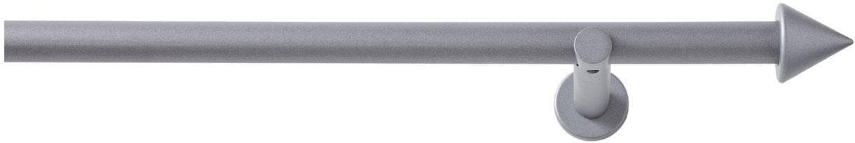 GOOD LIFE Vorhangstange Punta Anthrazit 240 cm Metall