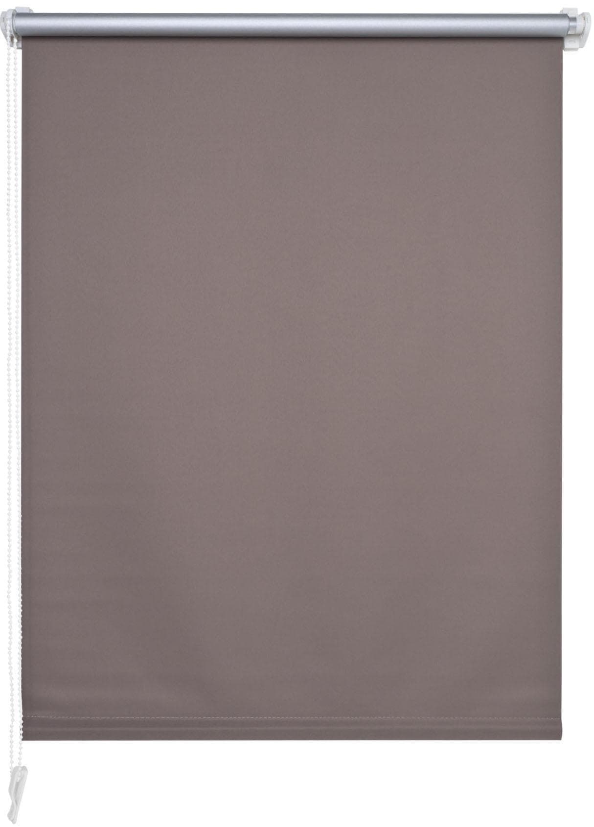 Seitenzugrollo LIEDECO Gr. 1 grau (stone) Polyester