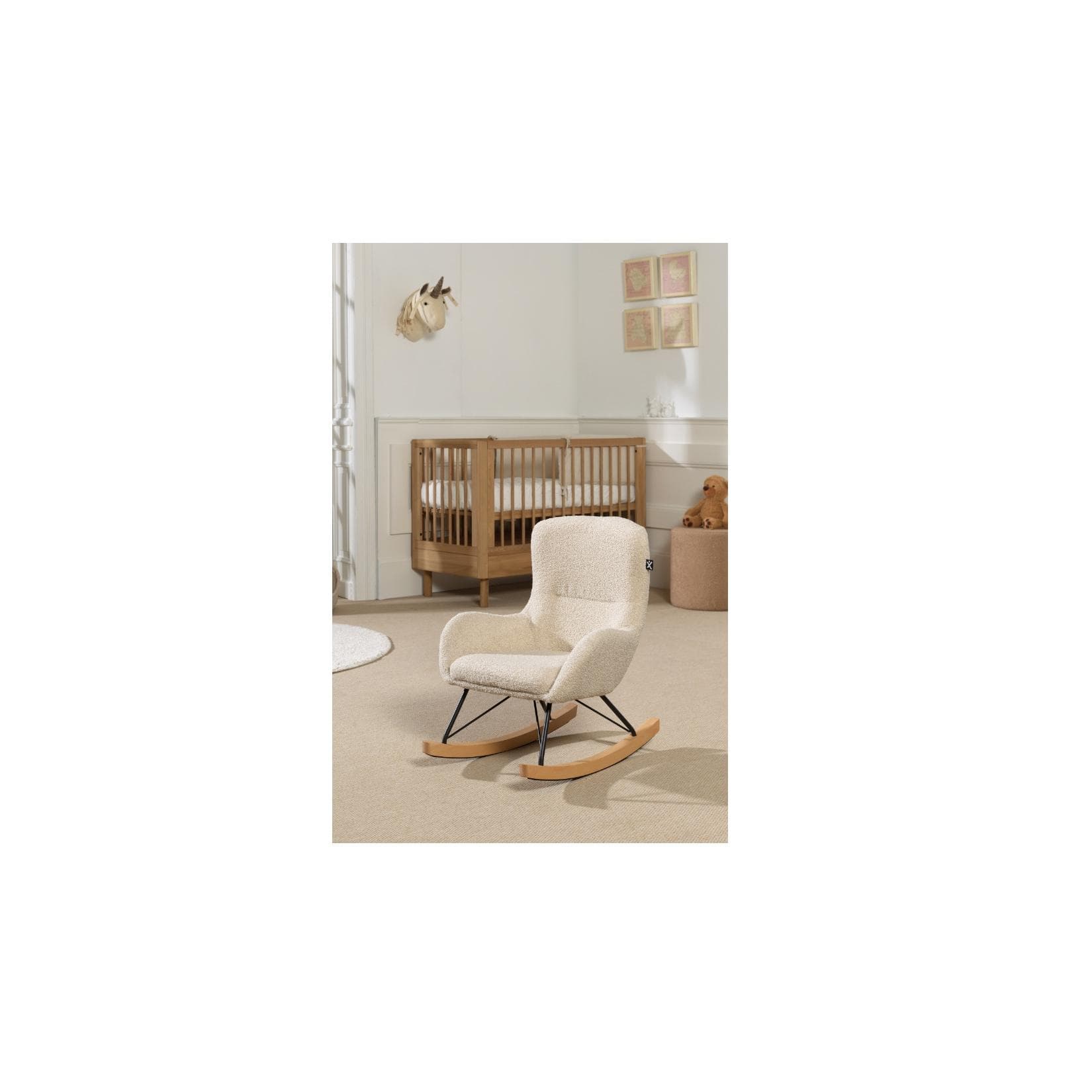 Vipack Schaukelstuhl für Kinder Beige