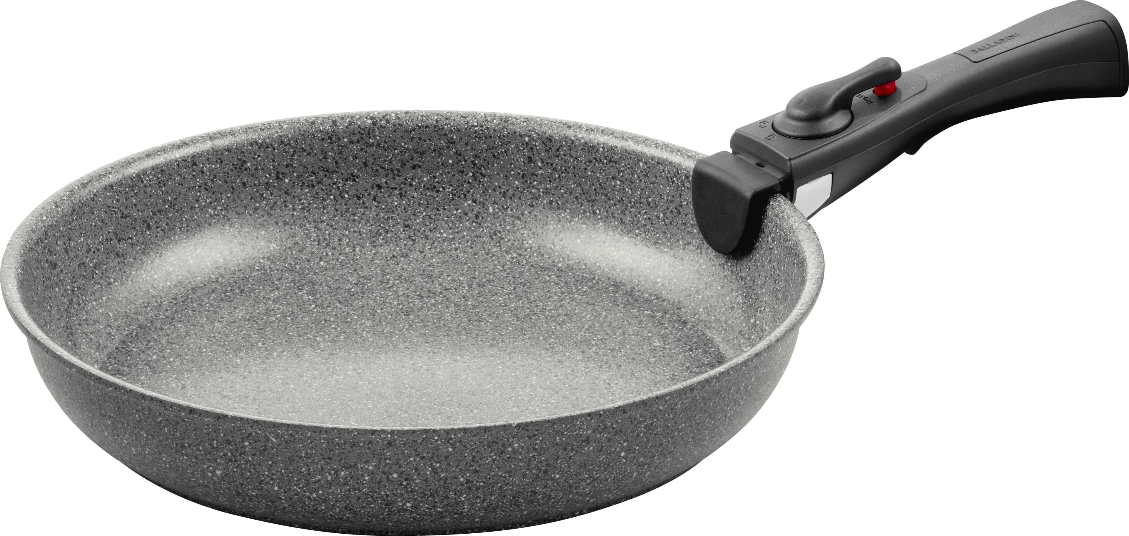 Bratpfannen-Set aus Aluminium, induktionsgeeignet, 24 cm