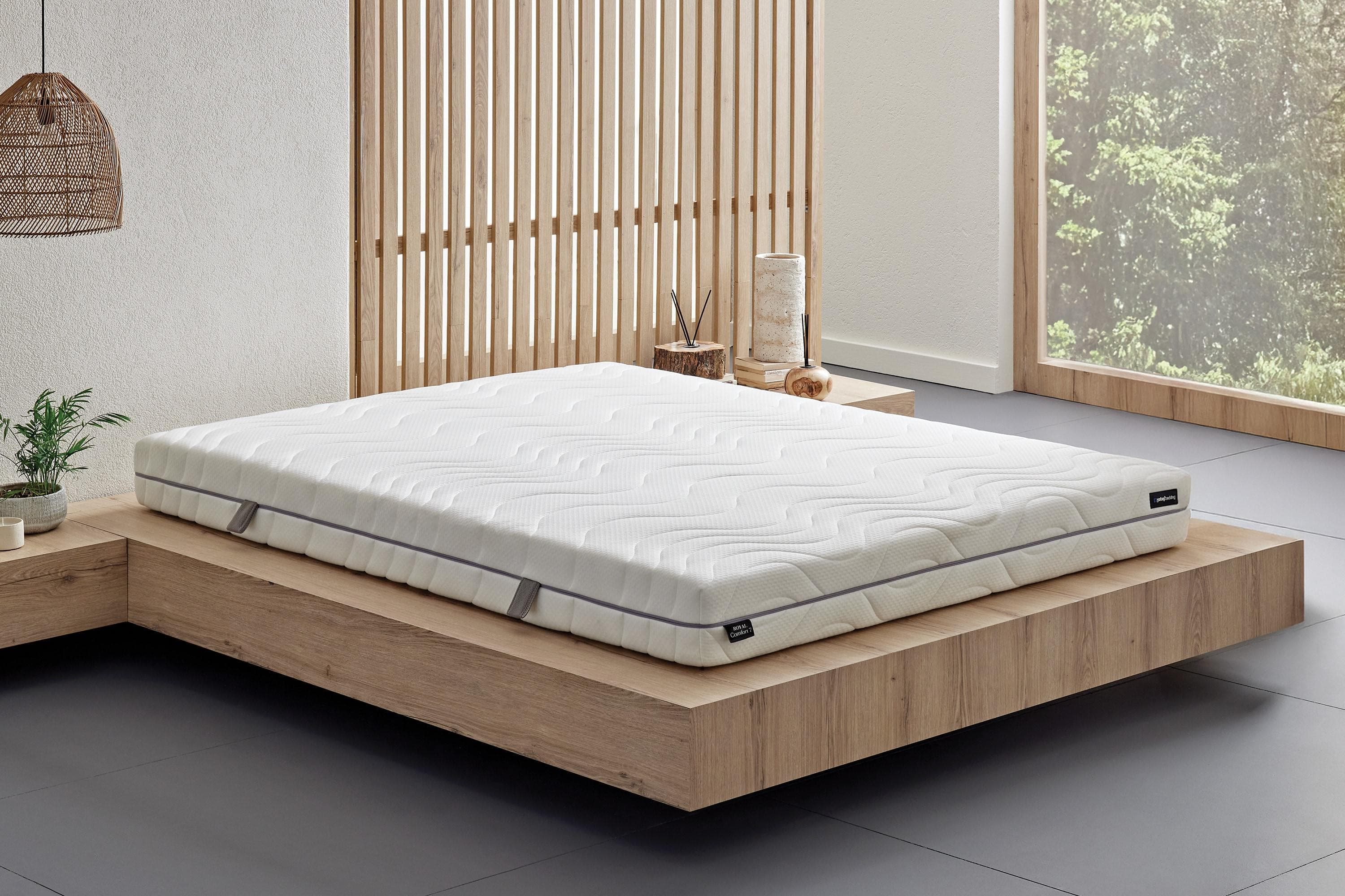 Yatas Royal Comfort 7 Slim Komfortschaummatratze Weiß Wendbar
