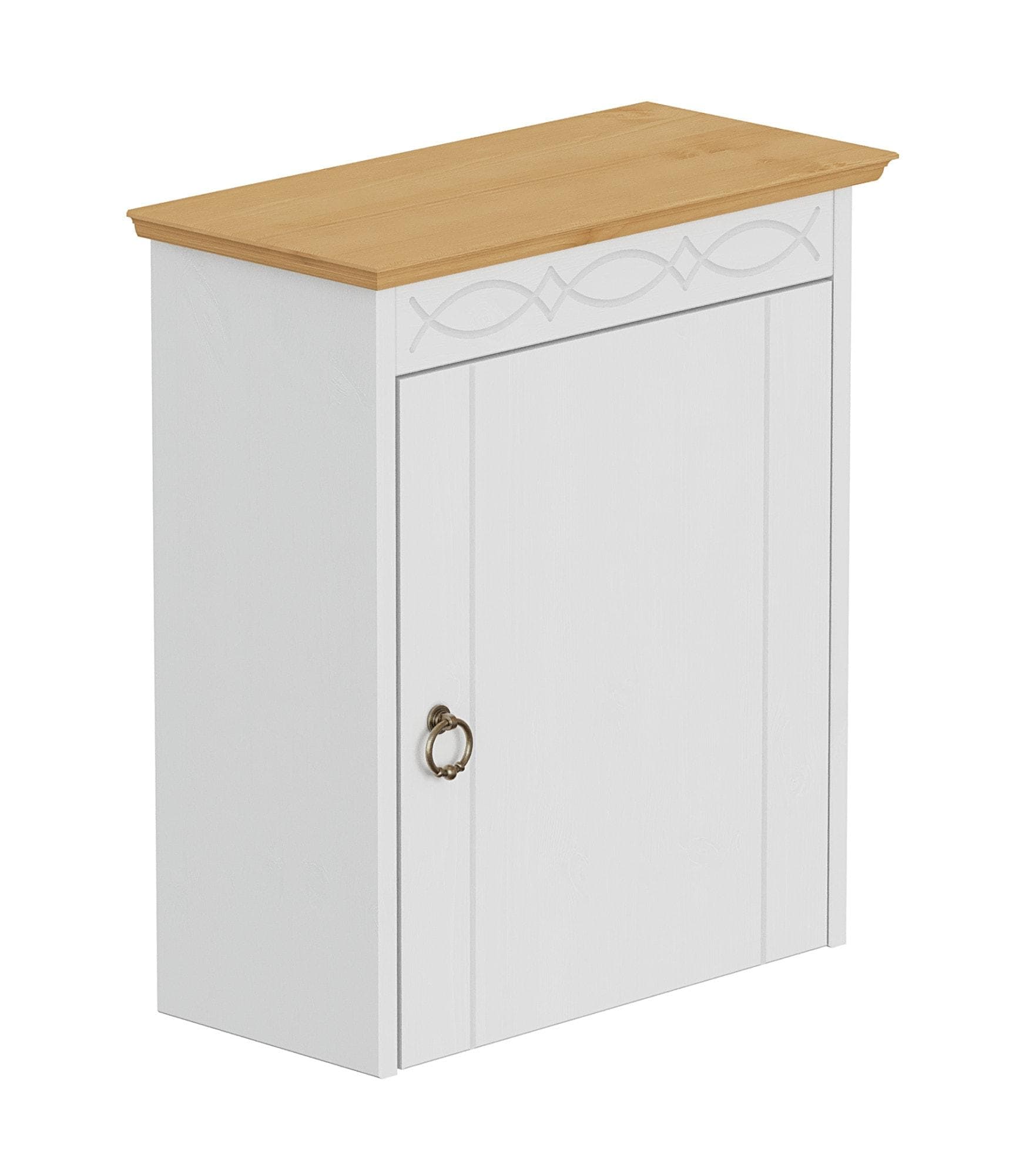 Hängeschrank OTTO HOME Indra weiß/honig Massivholz Kiefer