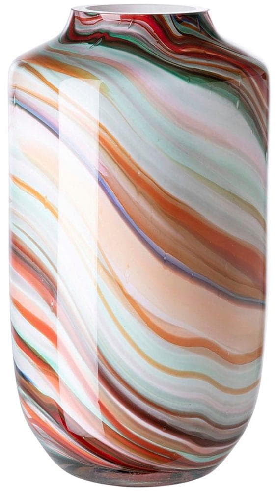 FINK Dekovase SANCHO mehrfarbig Glas handgeblasen