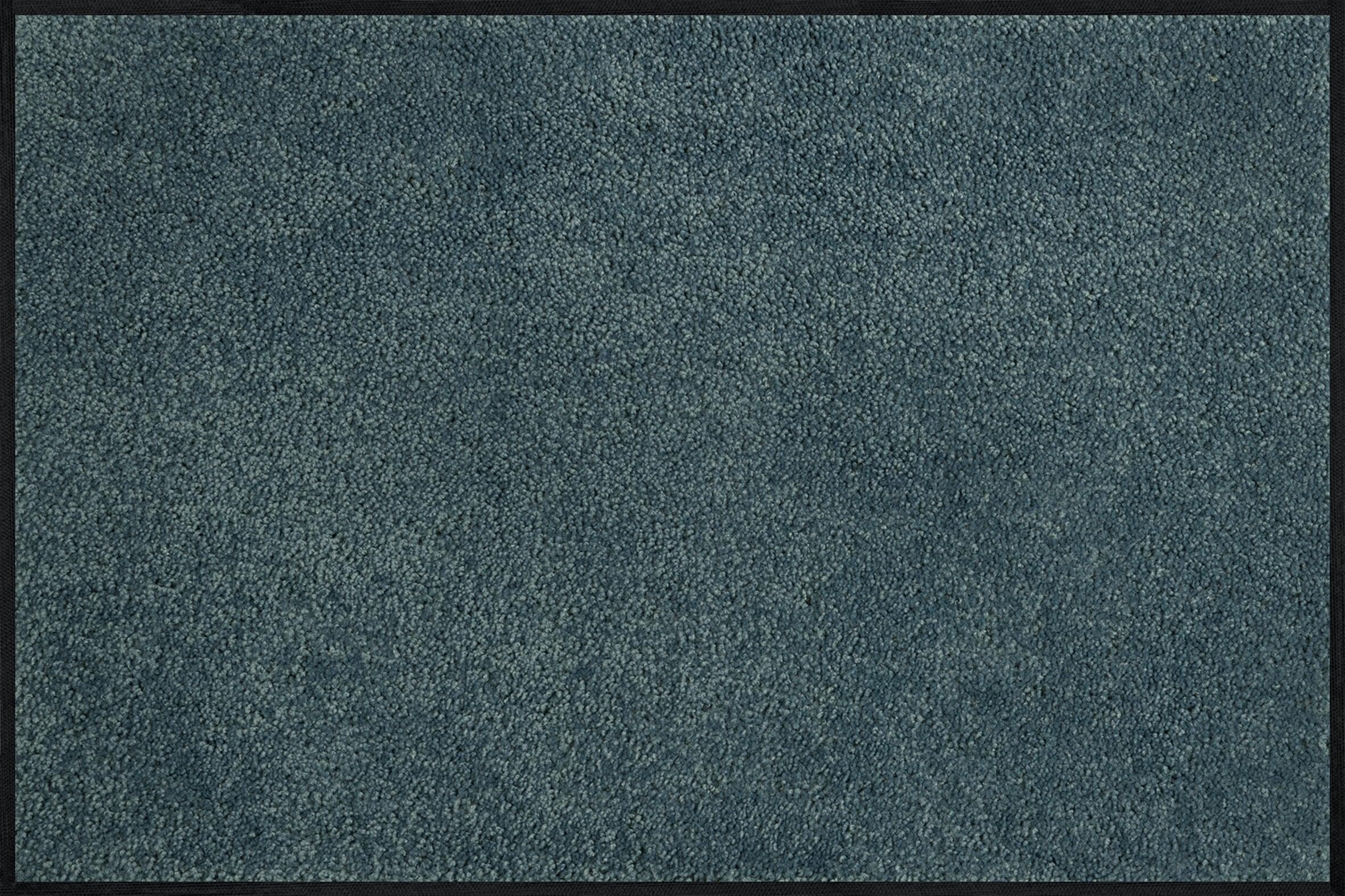 Fußmatte Denim Blue 60x90 cm Polyamid WASH+DRY BY KLEEN-TEX