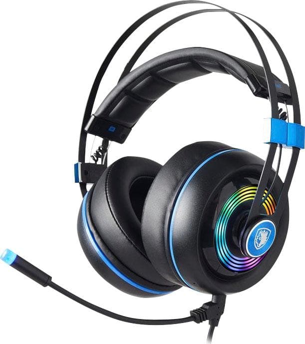 SADES Gaming-Headset Armor SA-918 Schwarz/Blau