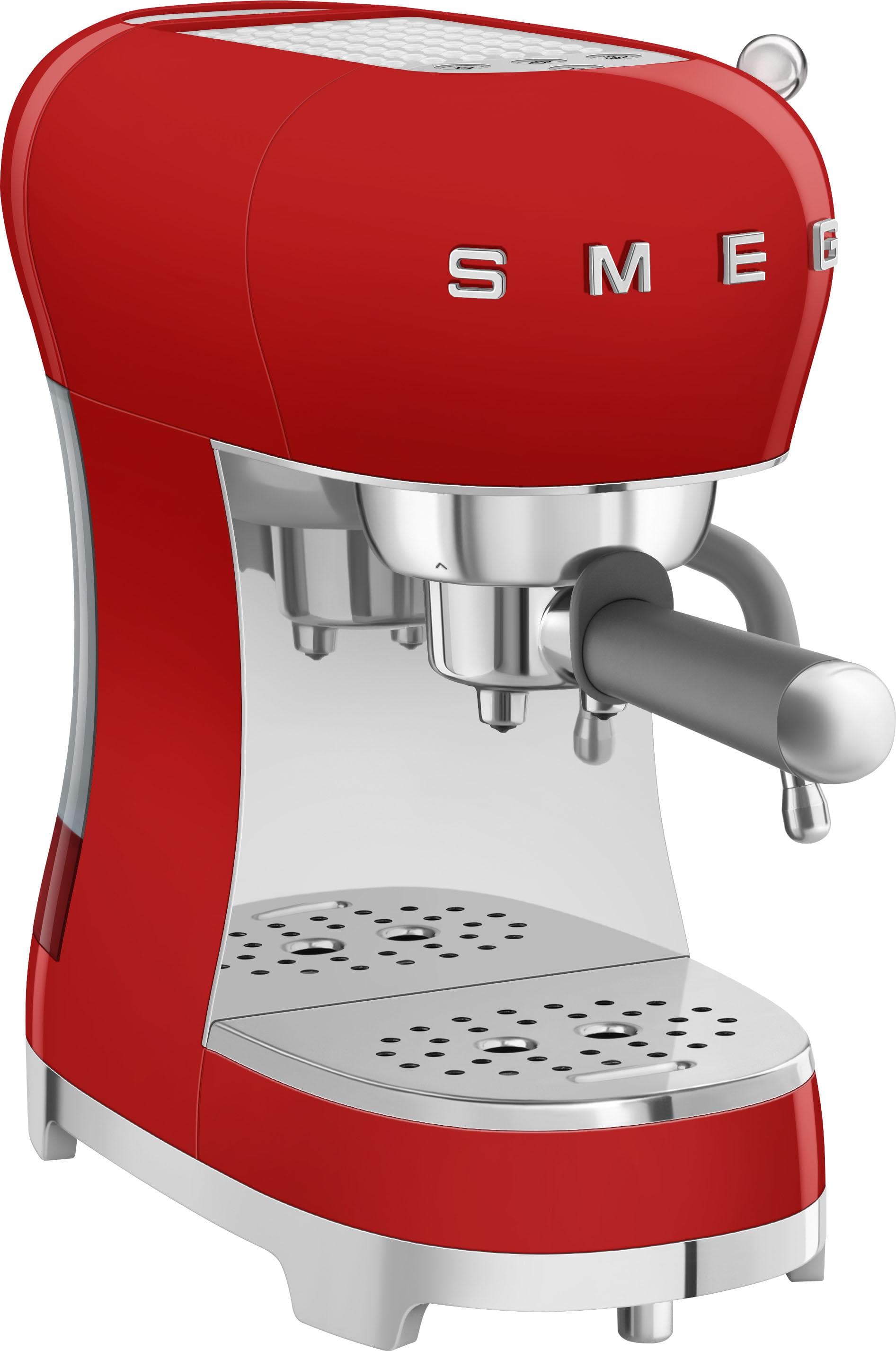 Smeg Espressoautomat Rot 15 Bar Thermoblock