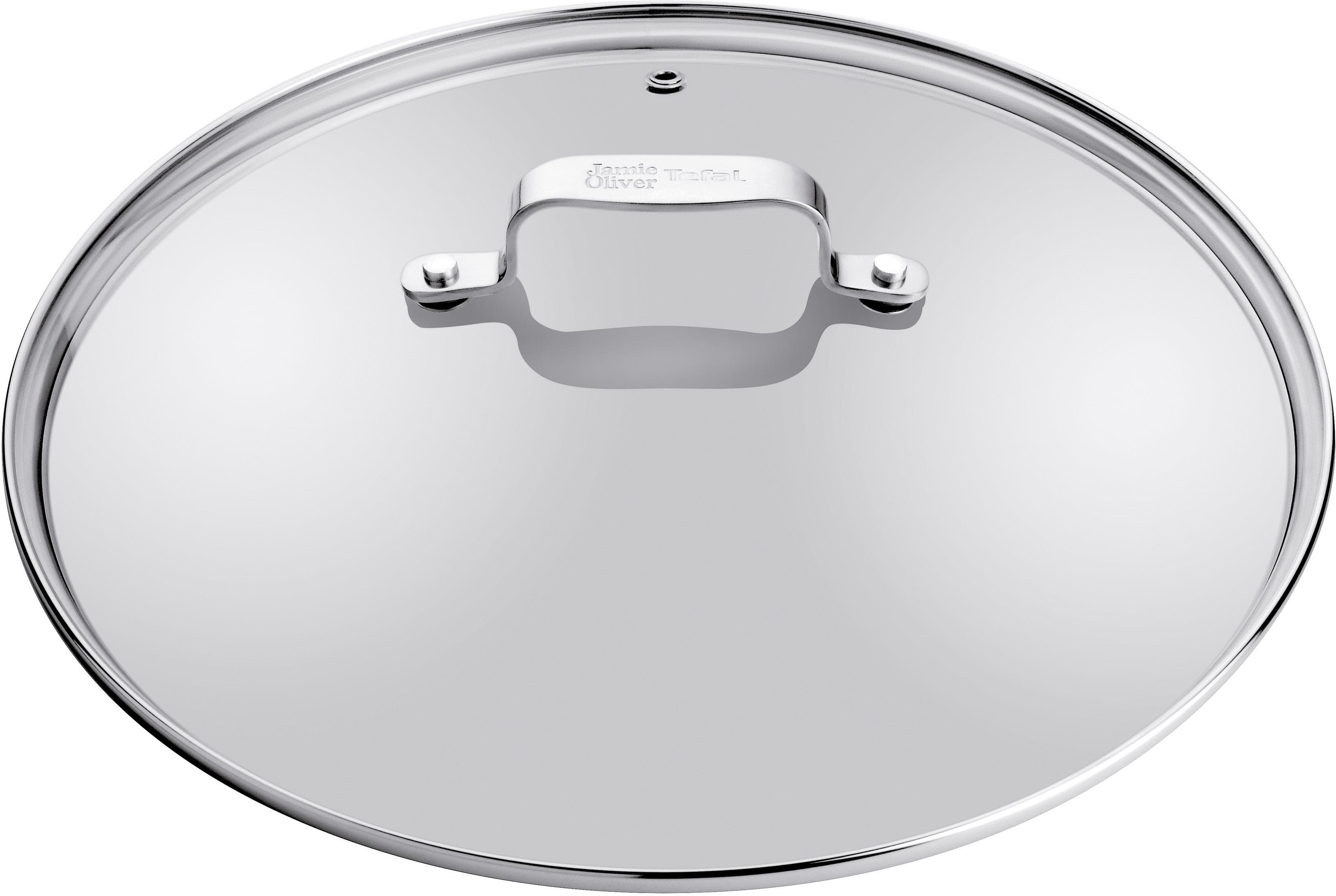 TEFAL Jamie Oliver Deckel B89987 Silber Transparent